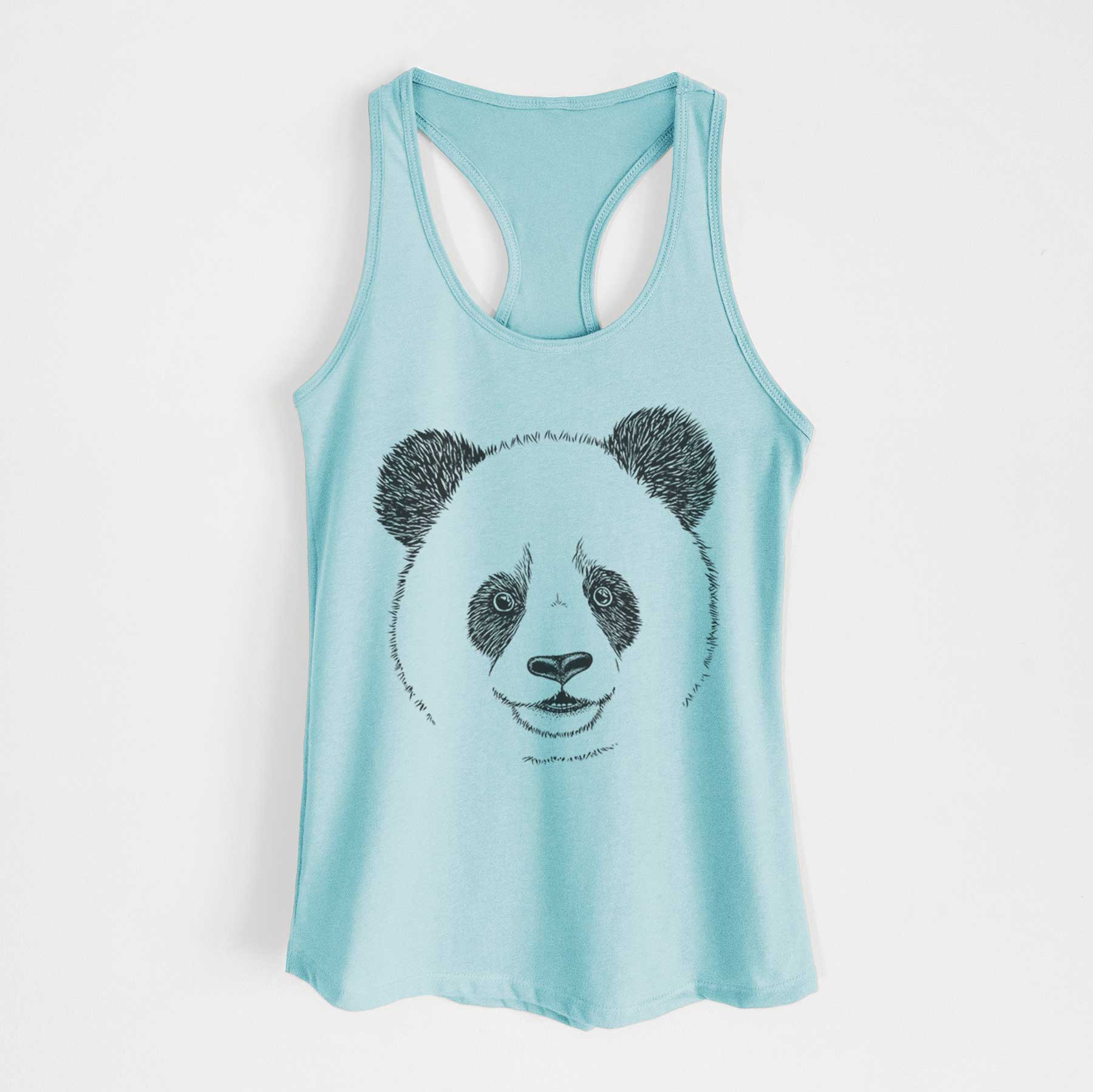 Giant Panda - Women's Racerback Tanktop