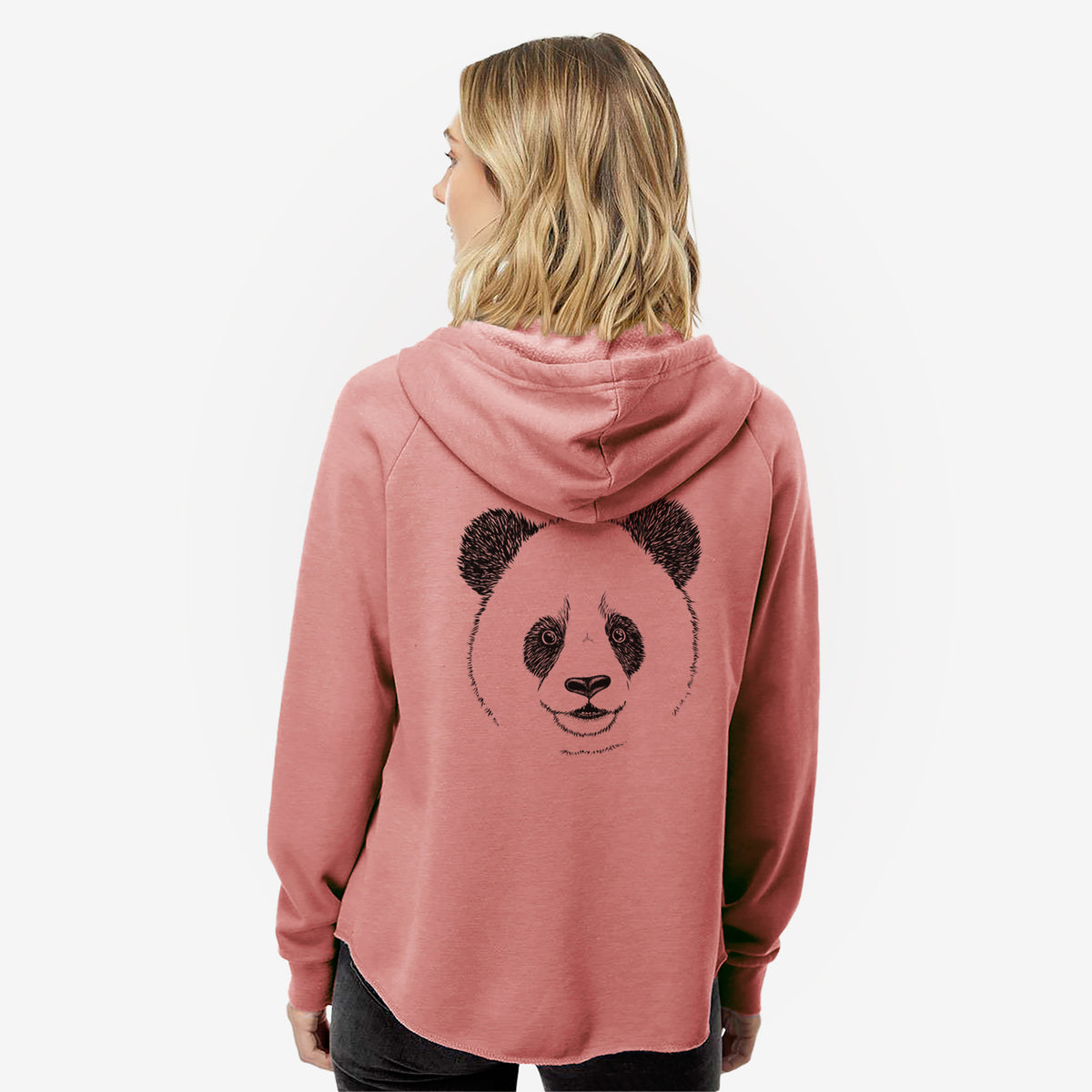 Giant Panda - Women&#39;s Cali Wave Zip-Up Sweatshirt