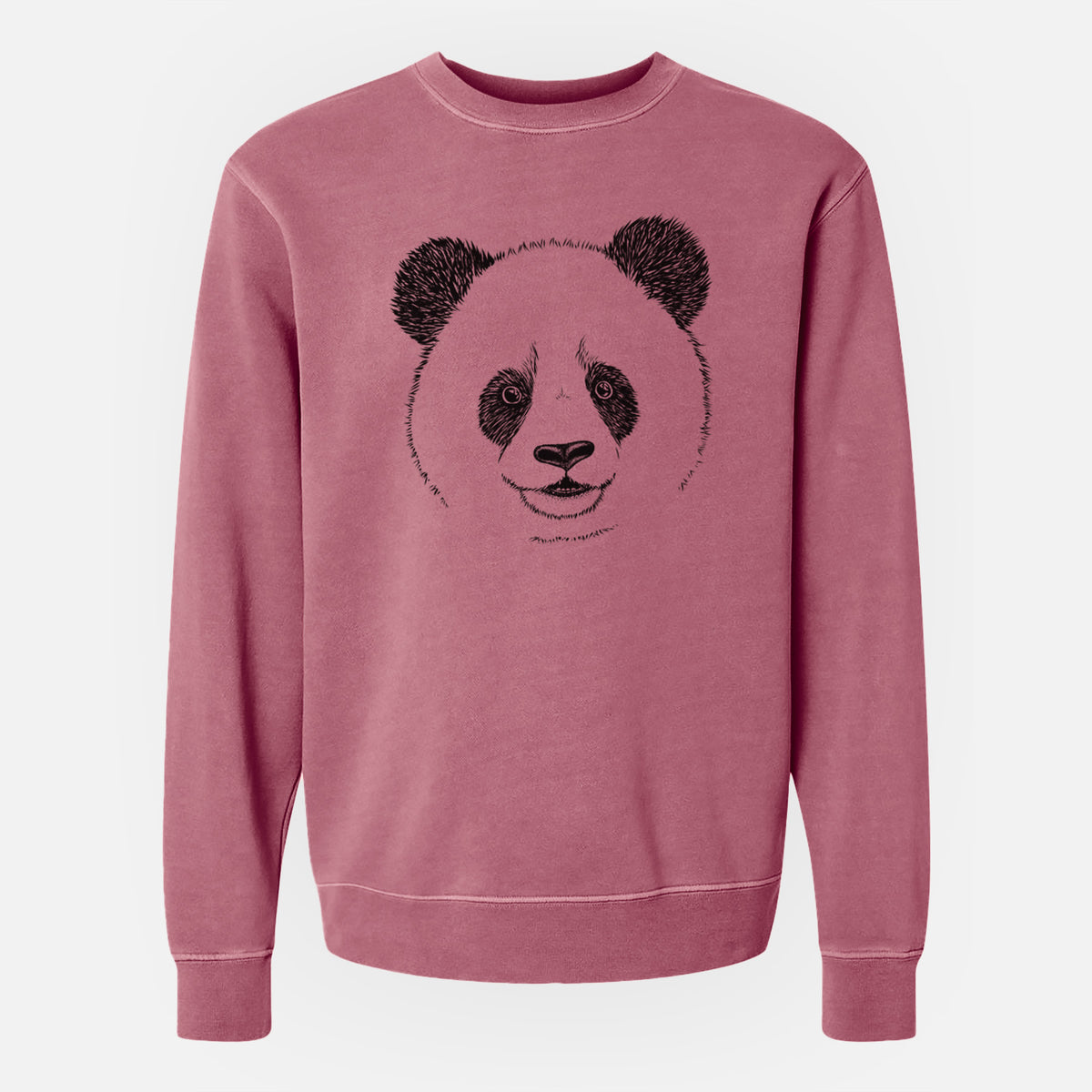 Giant Panda - Unisex Pigment Dyed Crew Sweatshirt