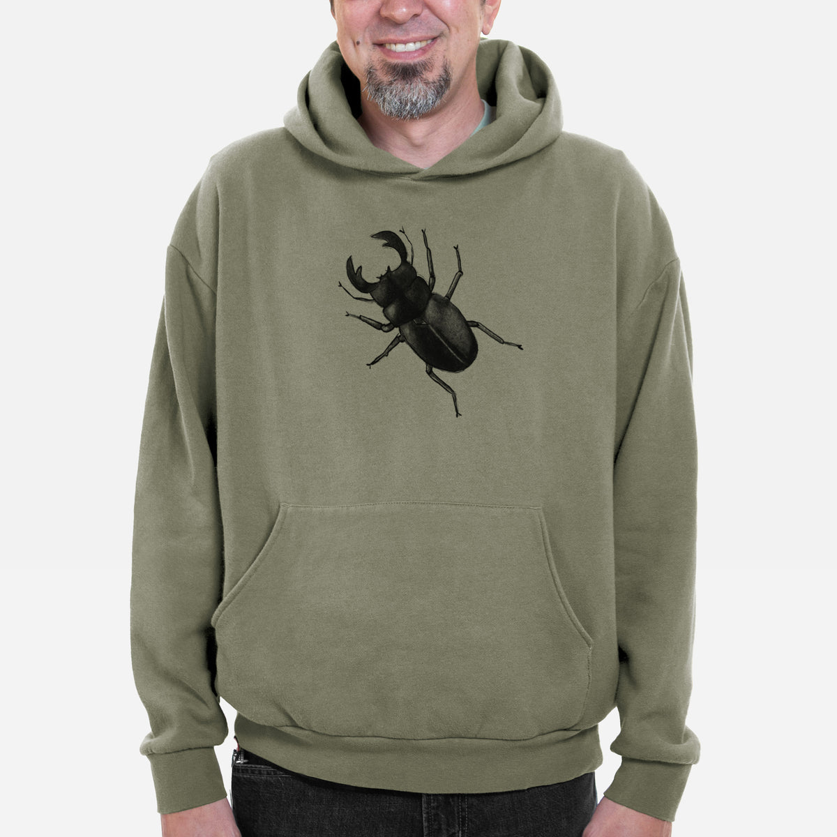 Dorcus titanus - Giant Stag Beetle  - Bodega Midweight Hoodie