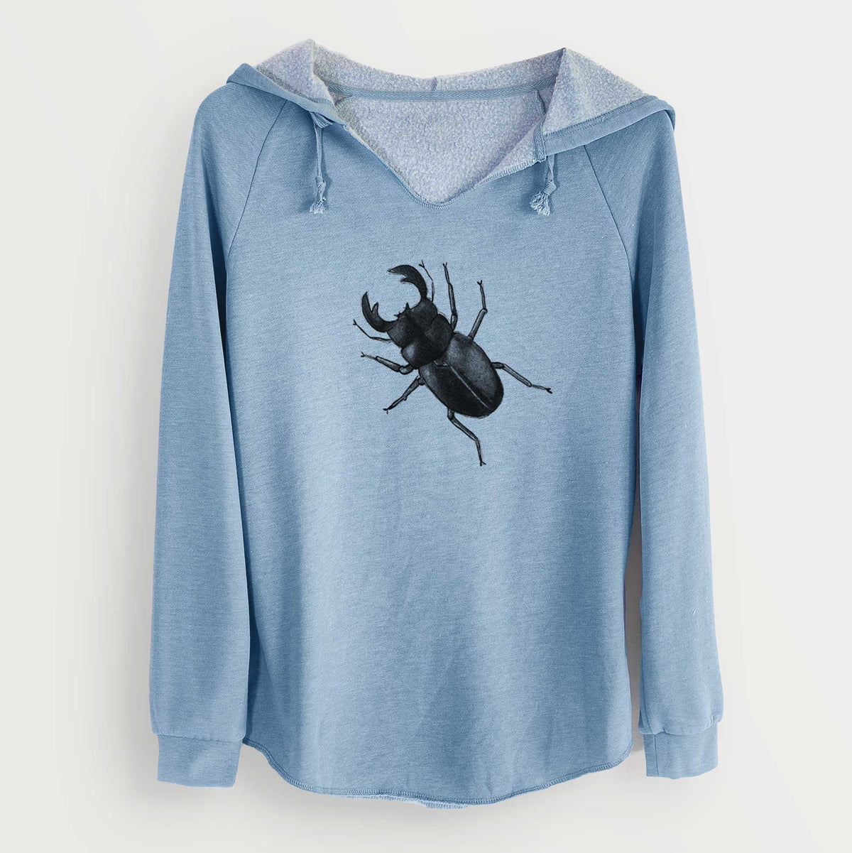 Dorcus titanus - Giant Stag Beetle - Cali Wave Hooded Sweatshirt