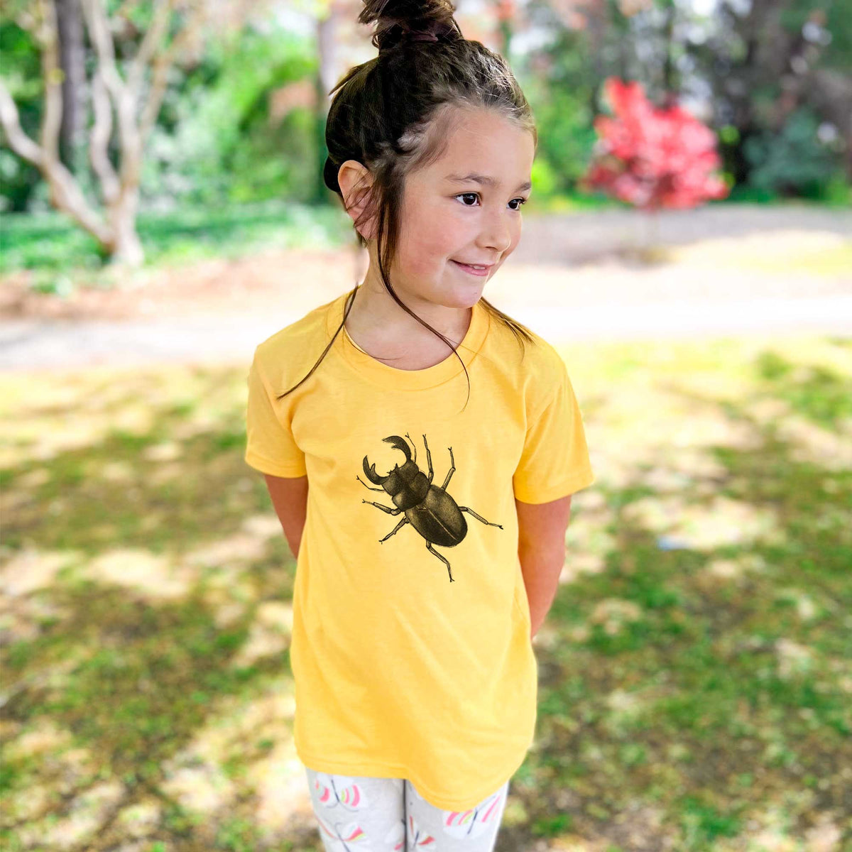 Dorcus titanus - Giant Stag Beetle - Kids Shirt