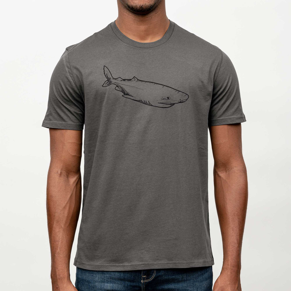Greenland Shark -  Mineral Wash 100% Organic Cotton Short Sleeve