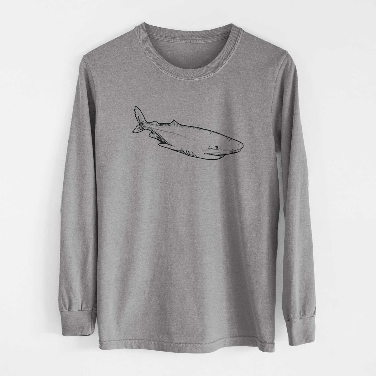 Greenland Shark - Heavyweight 100% Cotton Long Sleeve