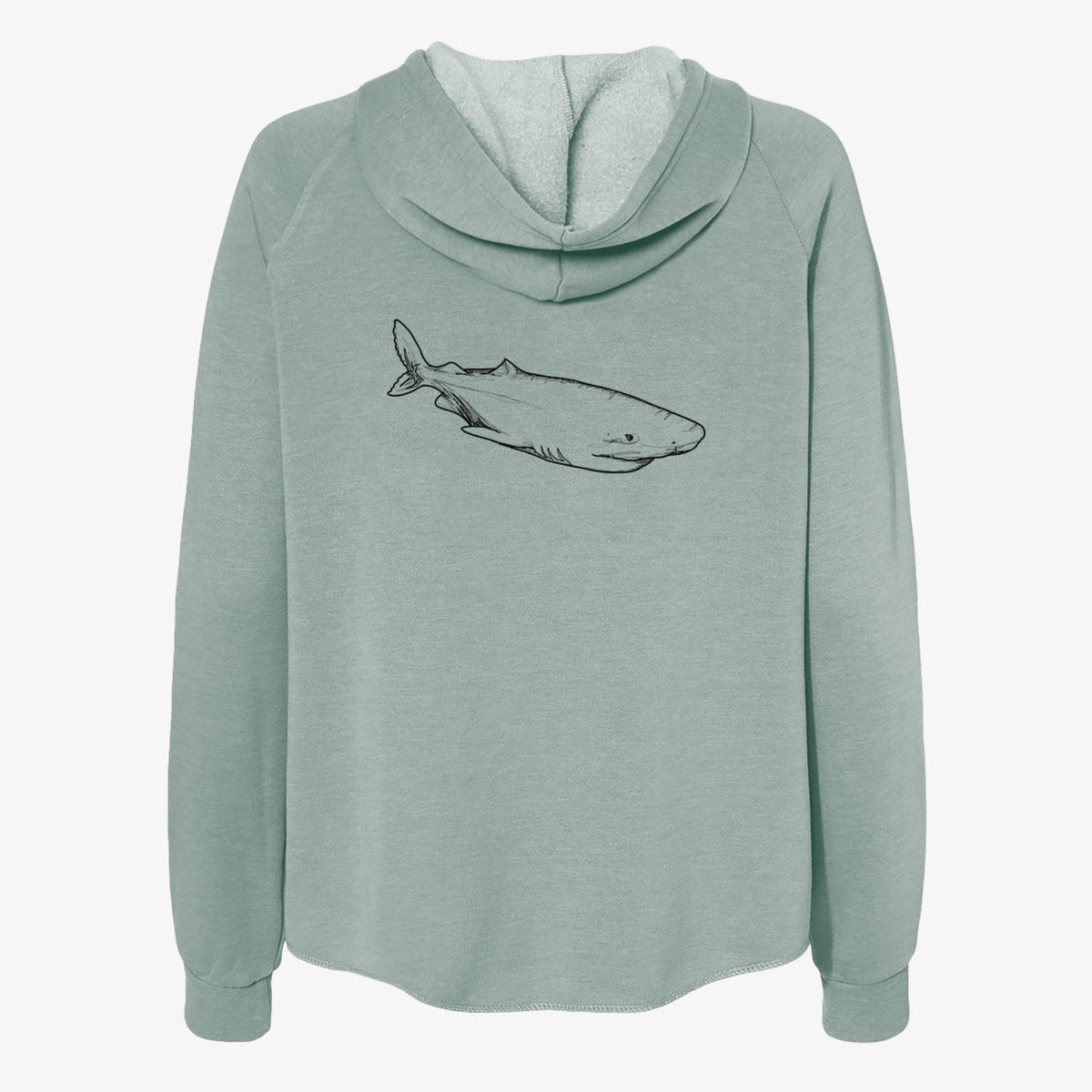 Greenland Shark - Women&#39;s Cali Wave Zip-Up Sweatshirt