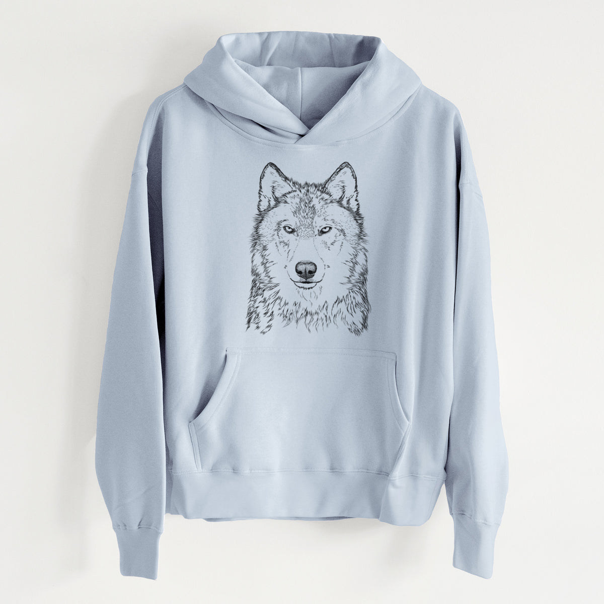 Grey Wolf - Canis lupus - Women&#39;s Heavyweight Relaxed Hoodie