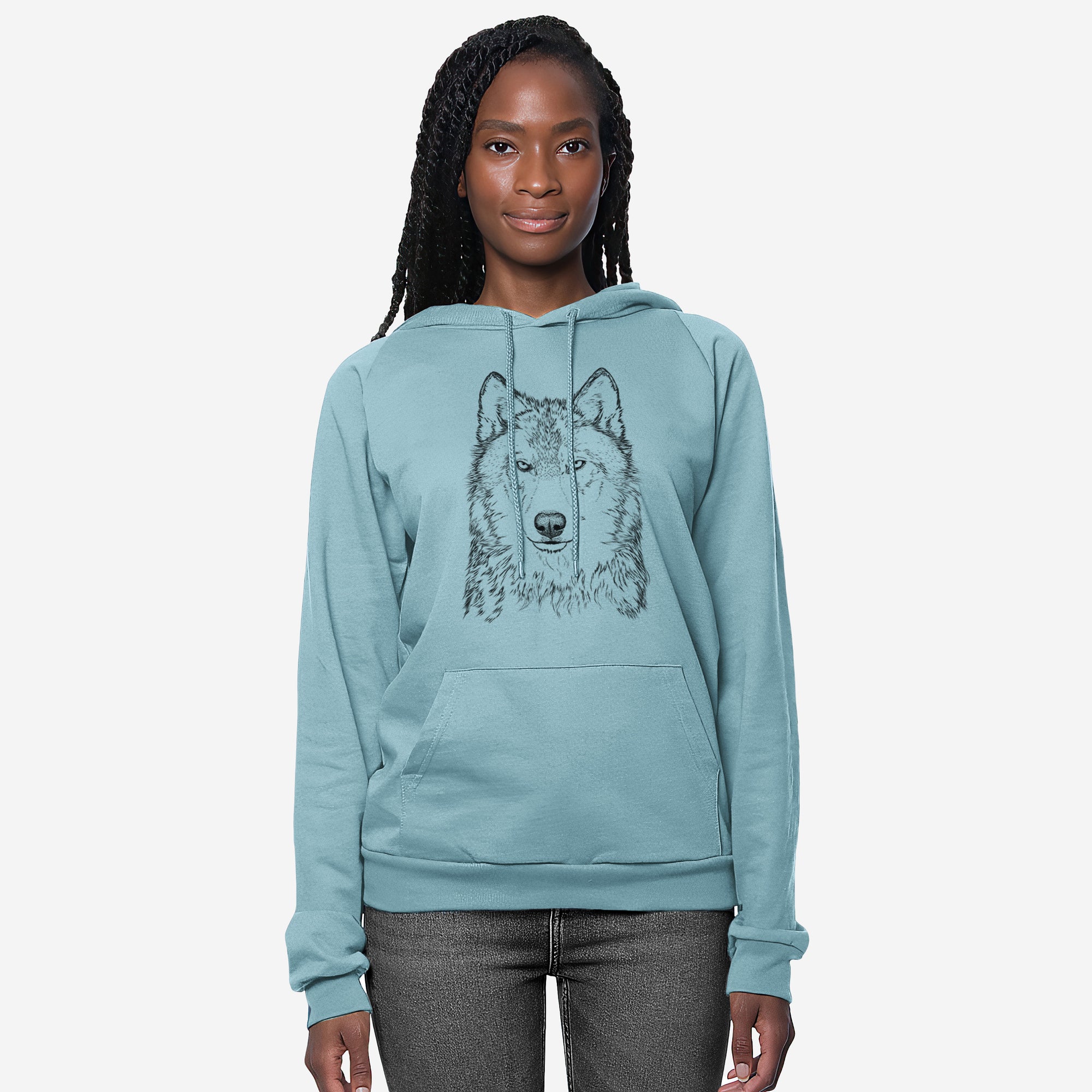 Ladies best sale wolf hoodie