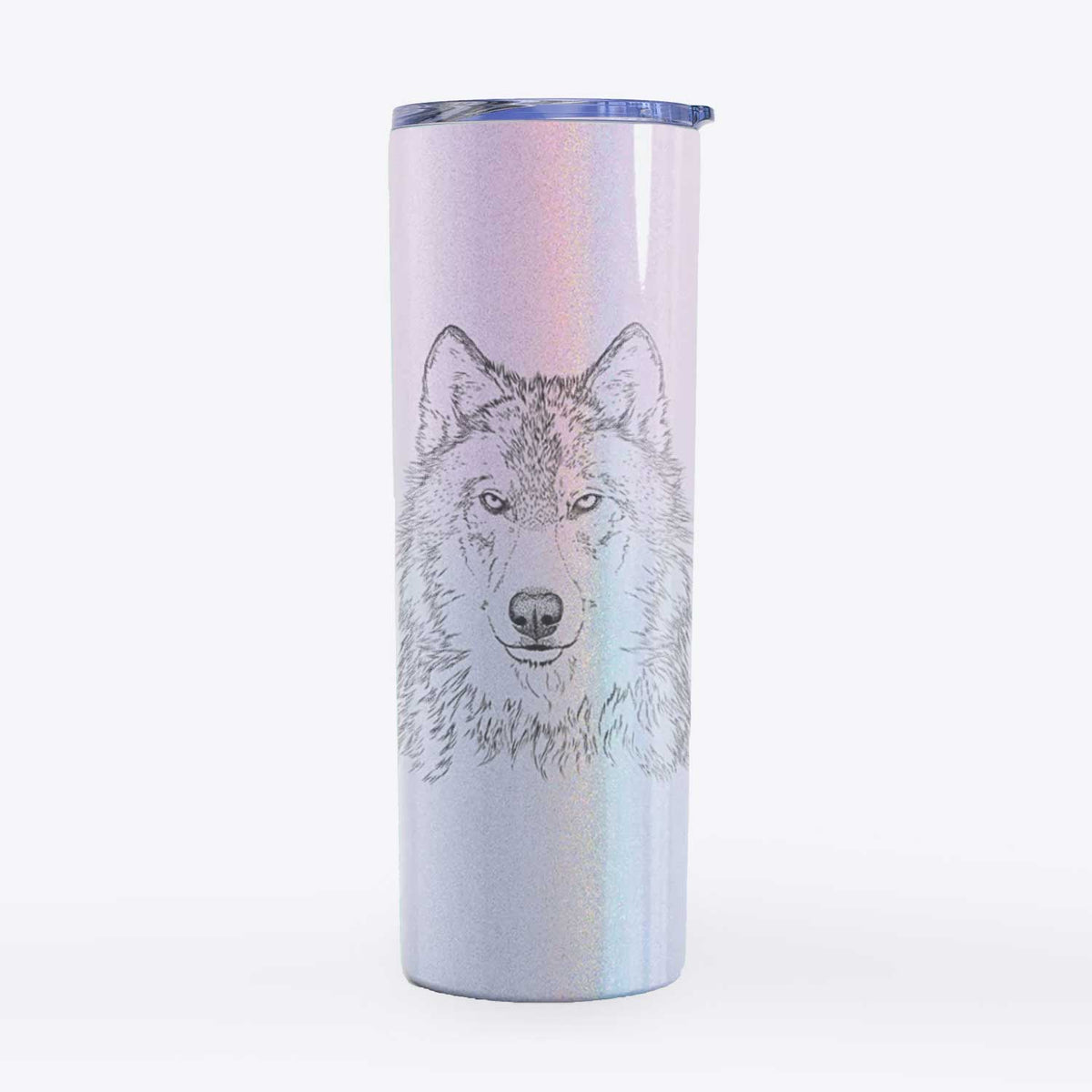 Grey Wolf - Canis lupus - 20oz Skinny Tumbler