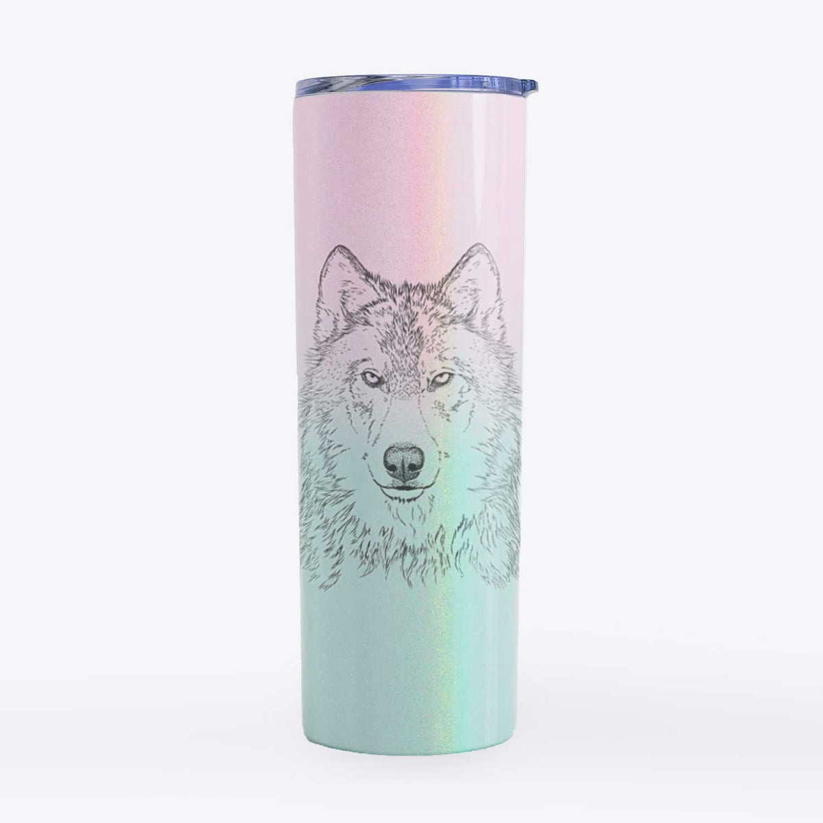 Grey Wolf - Canis lupus - 20oz Skinny Tumbler