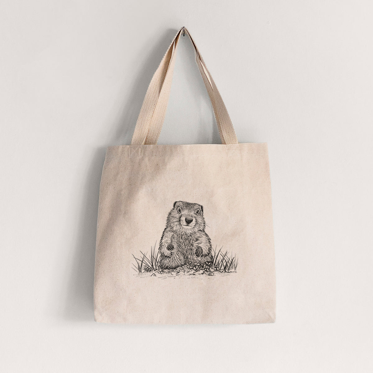 Groundhog - Marmota Monax - Tote Bag