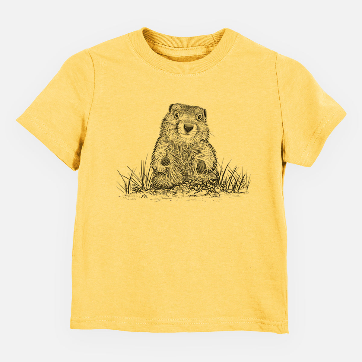 Groundhog - Marmota Monax - Kids Shirt