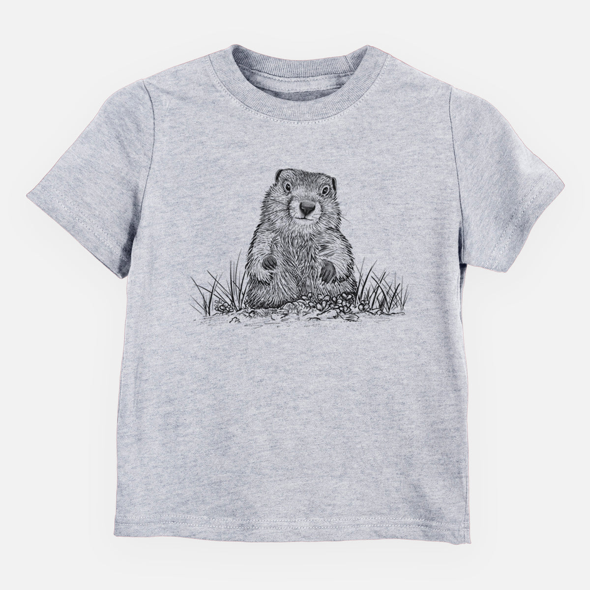 Groundhog - Marmota Monax - Kids Shirt