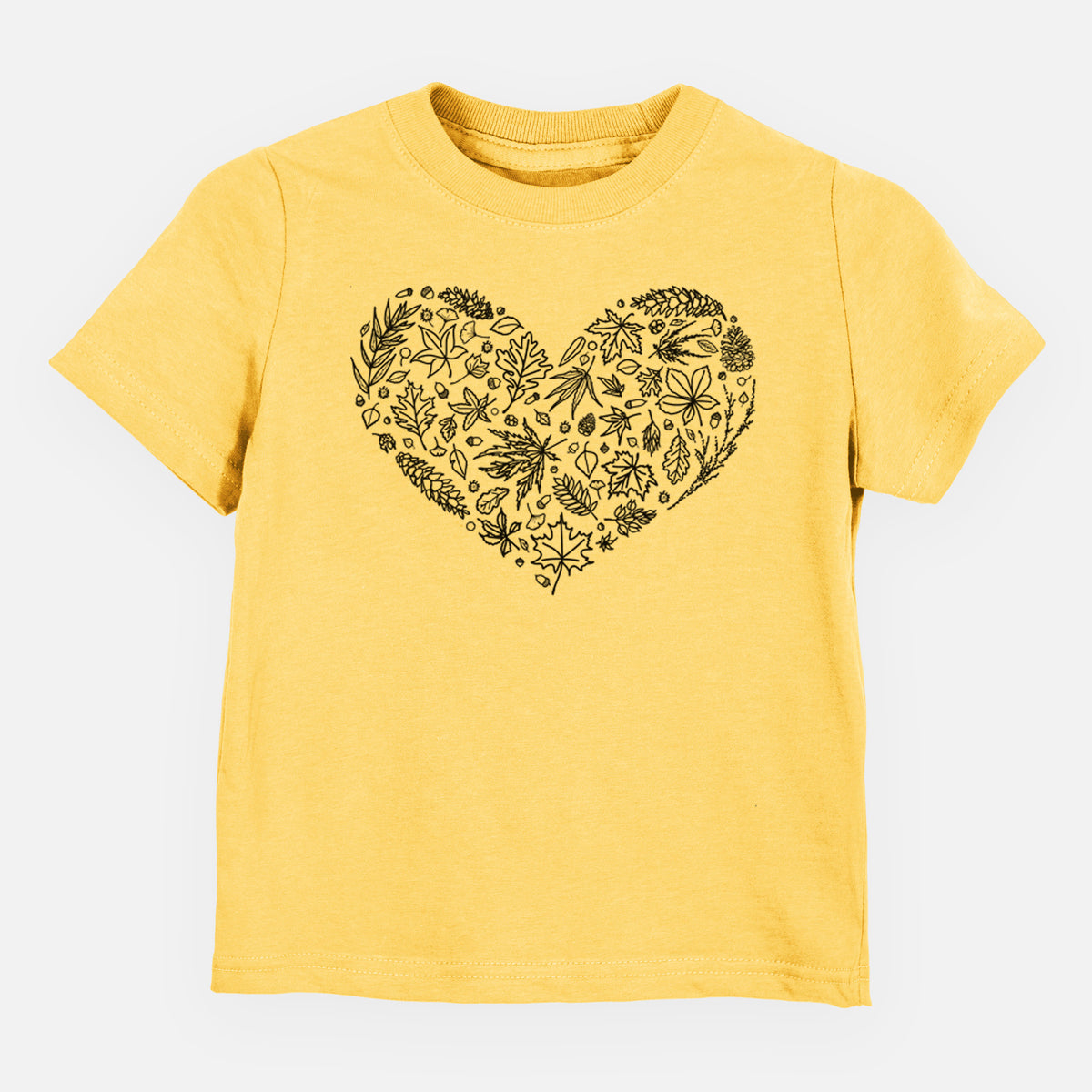 Heart Full of Autumn Leaves - Kids Shirt