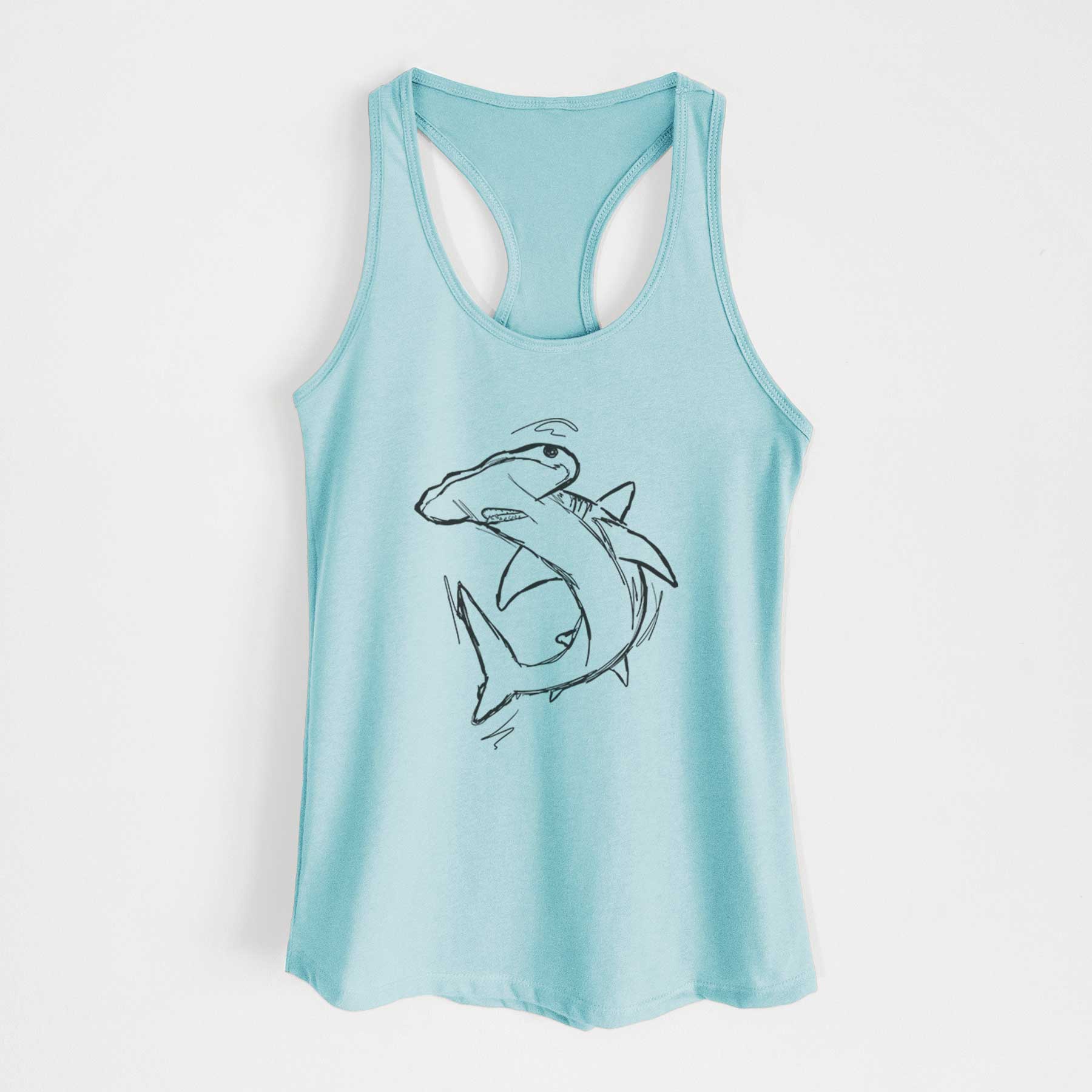 Hammerhead Shark - Women's Racerback Tanktop