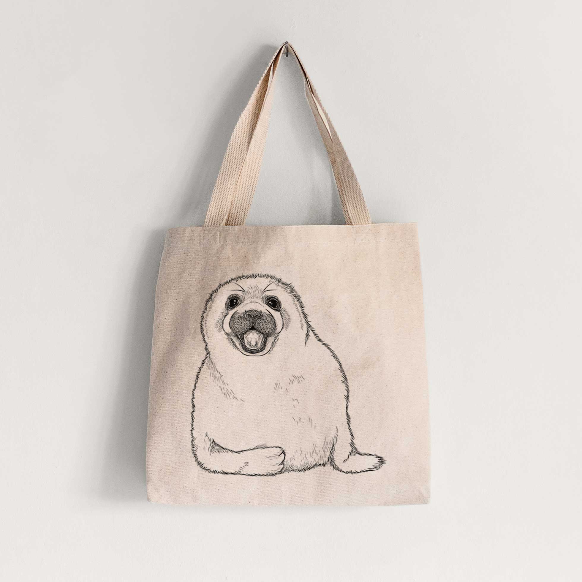Harp Seal Pup - Pagophilus groenlandicus - Tote Bag