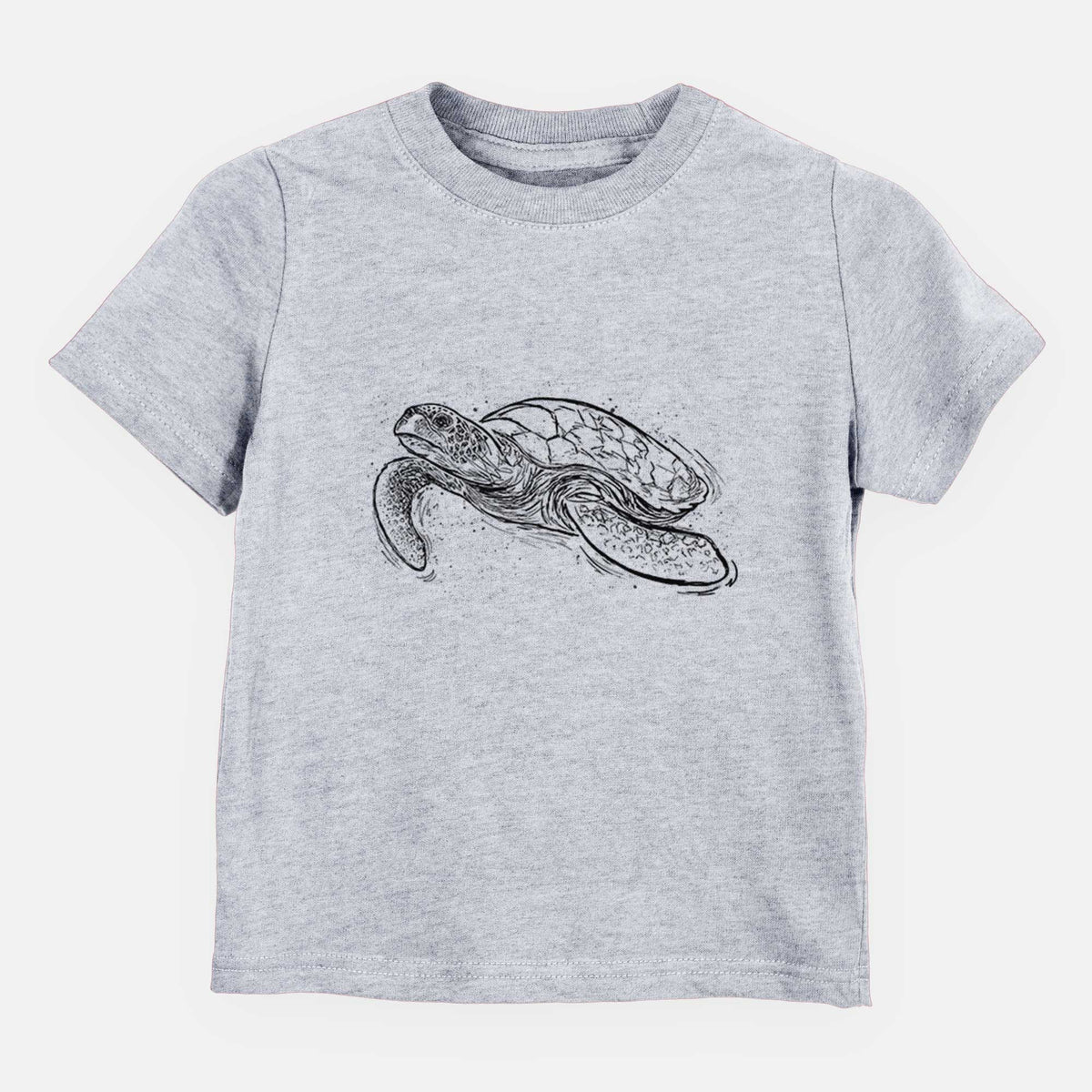 Hawksbill Sea Turtle - Eretmochelys imbricata - Kids Shirt