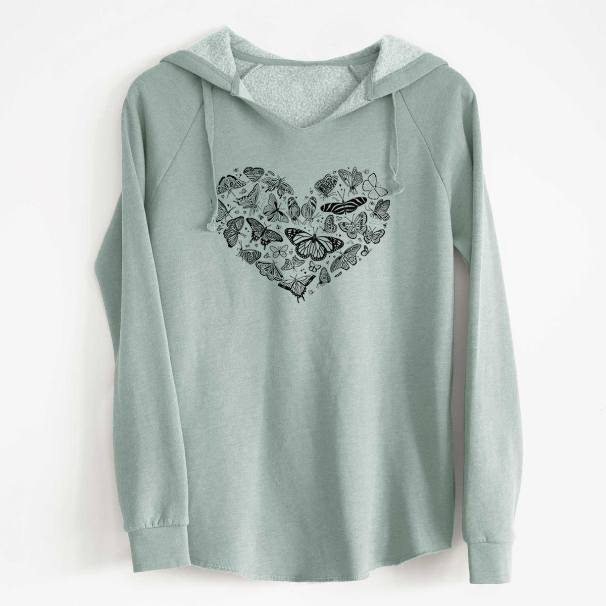 Heart Full of Butterflies - Cali Wave Hooded Sweatshirt