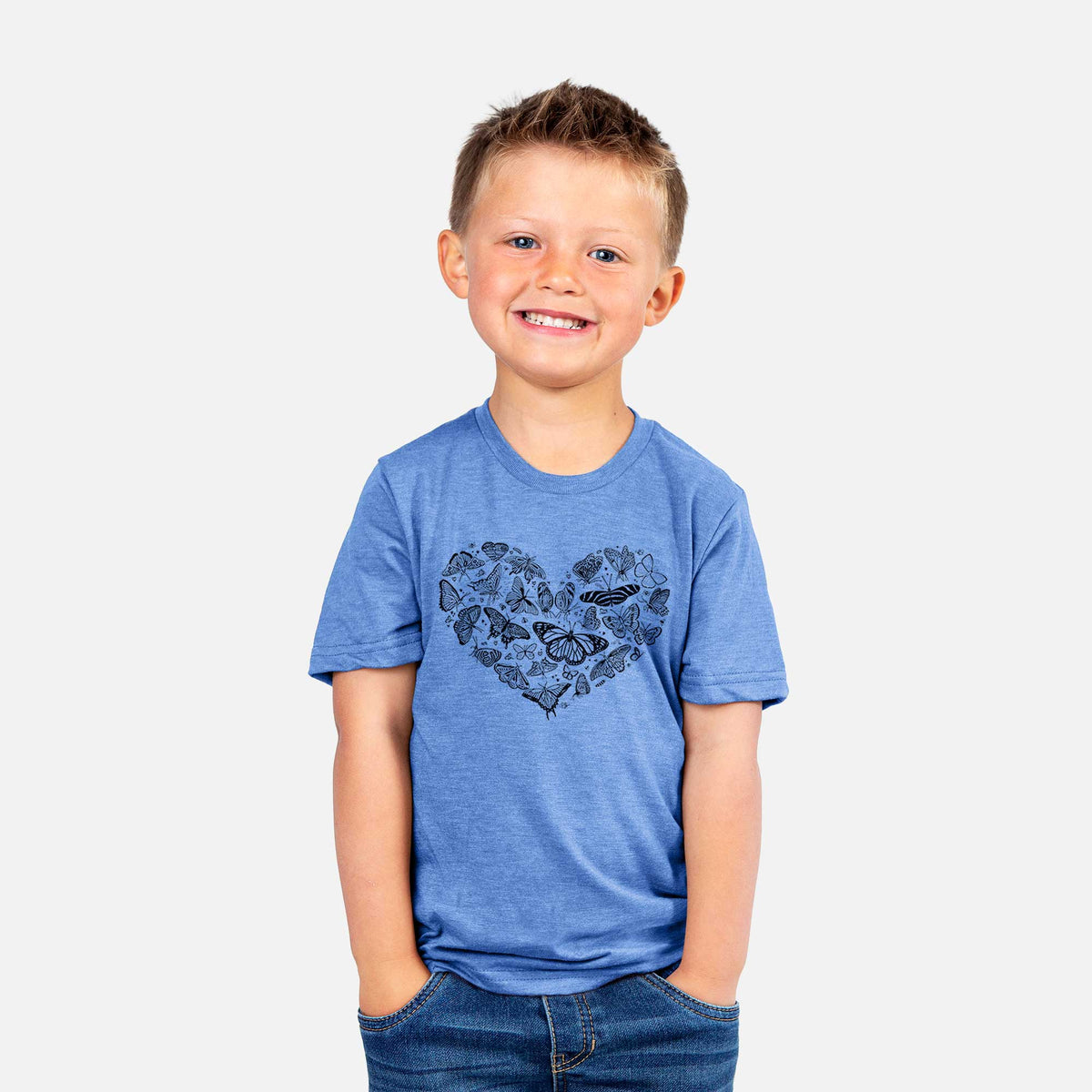 Heart Full of Butterflies - Kids Shirt