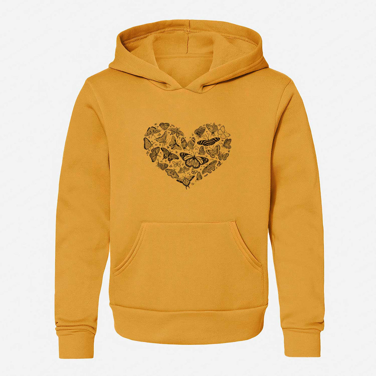 Heart Full of Butterflies - Youth Hoodie Sweatshirt