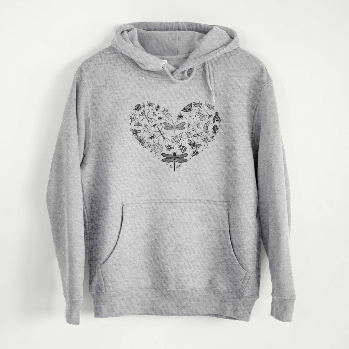Heart Full of Insects  - Mid-Weight Unisex Premium Blend Hoodie
