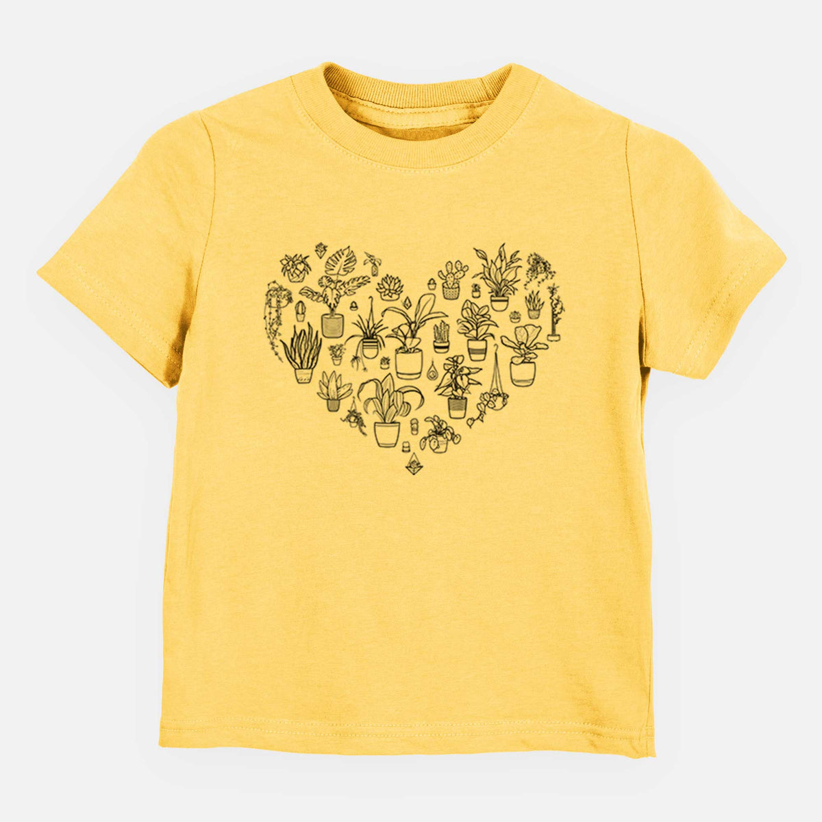 Heart Full of House Plants - Kids Shirt