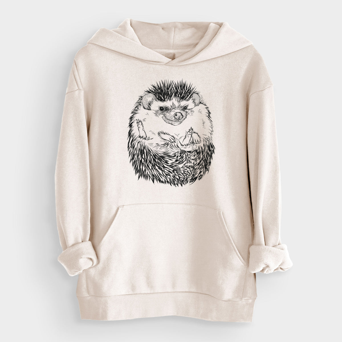 African Pygmy Hedgehog - Atelerix albiventris  - Bodega Midweight Hoodie