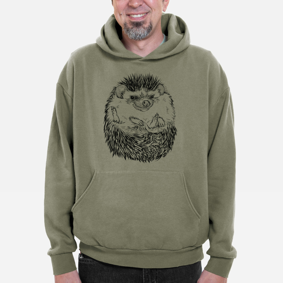 African Pygmy Hedgehog - Atelerix albiventris  - Bodega Midweight Hoodie