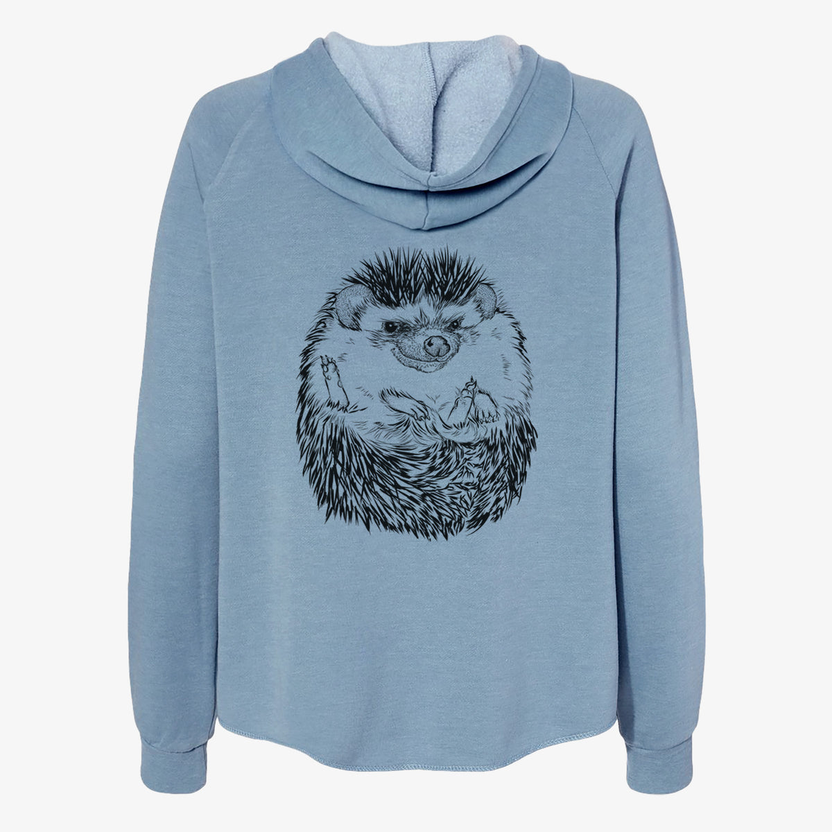 African Pygmy Hedgehog - Atelerix albiventris - Women&#39;s Cali Wave Zip-Up Sweatshirt