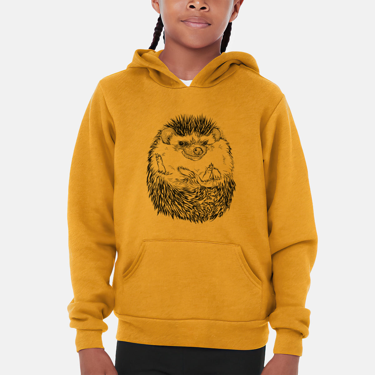 African Pygmy Hedgehog - Atelerix albiventris - Youth Hoodie Sweatshirt