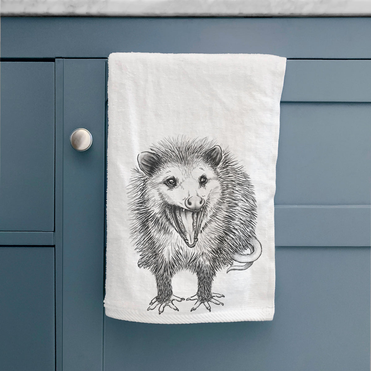 Hissing Opossum - Didelphidae Hand Towel