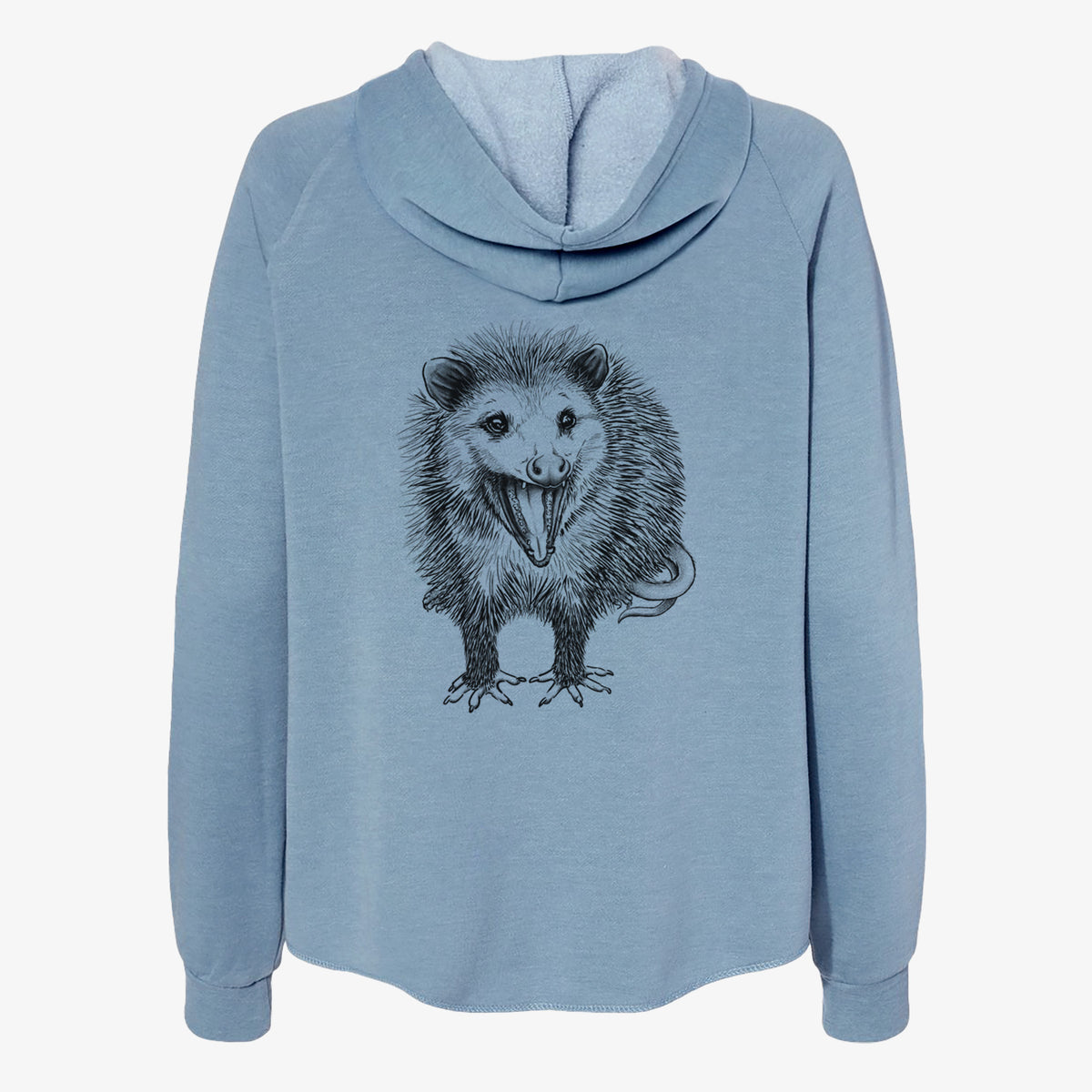 Hissing Opossum - Didelphidae - Women&#39;s Cali Wave Zip-Up Sweatshirt