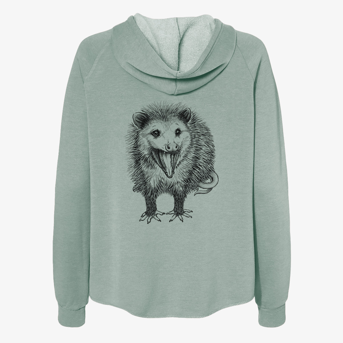 Hissing Opossum - Didelphidae - Women&#39;s Cali Wave Zip-Up Sweatshirt