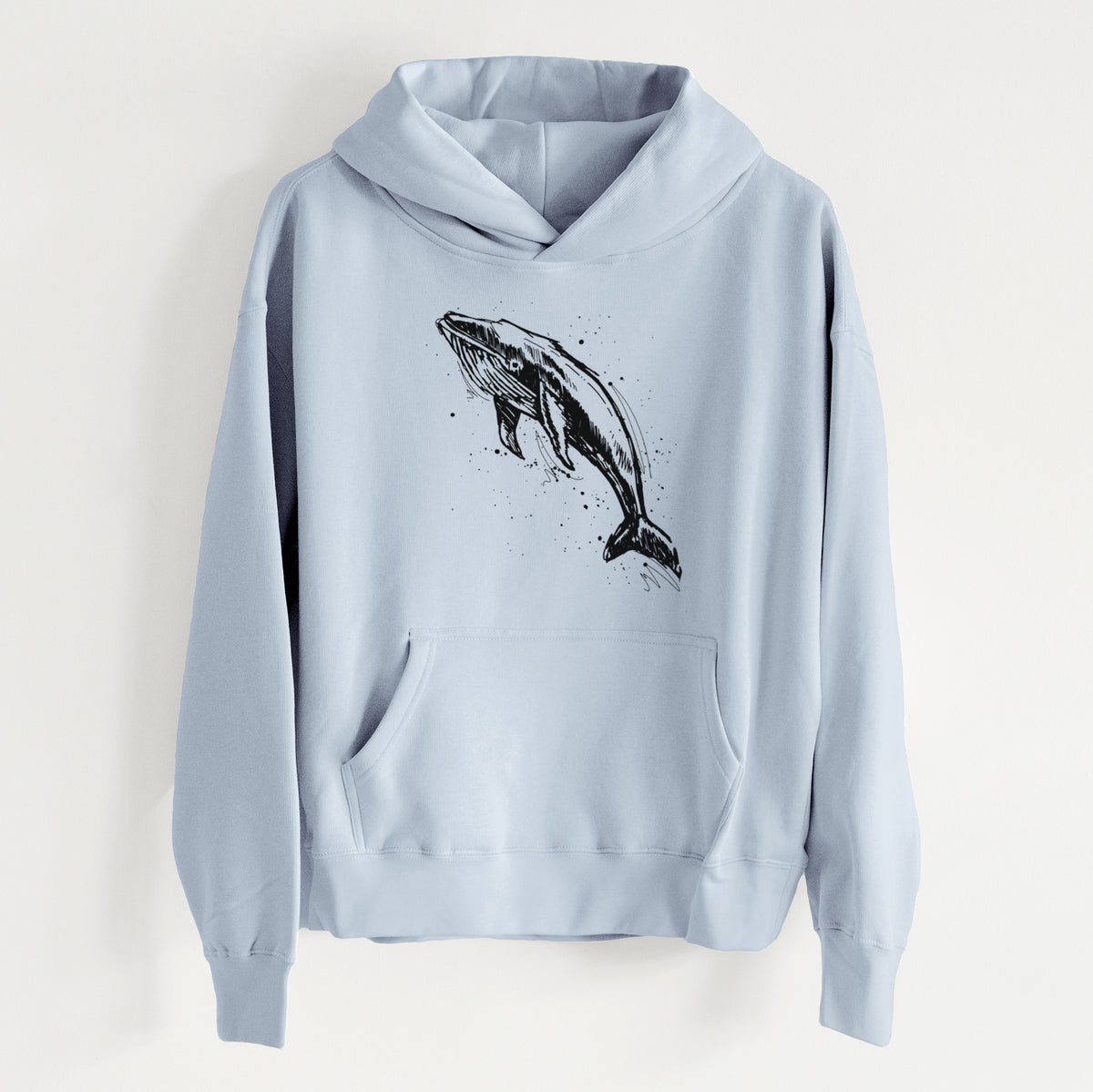 Humpback Whale - Women&#39;s Heavyweight Relaxed Hoodie