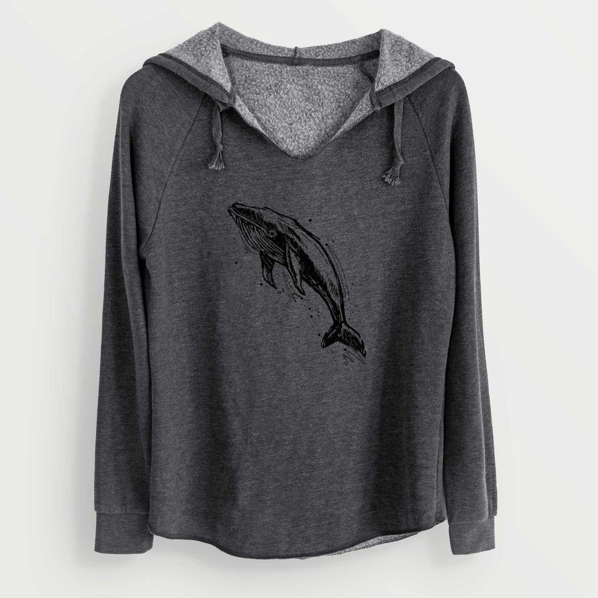 Humpback Whale - Cali Wave Hooded Sweatshirt