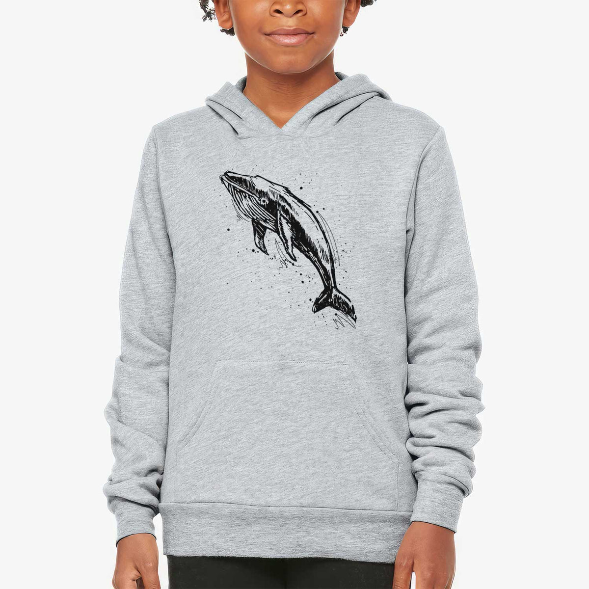 Humpback Whale - Youth Hoodie Sweatshirt