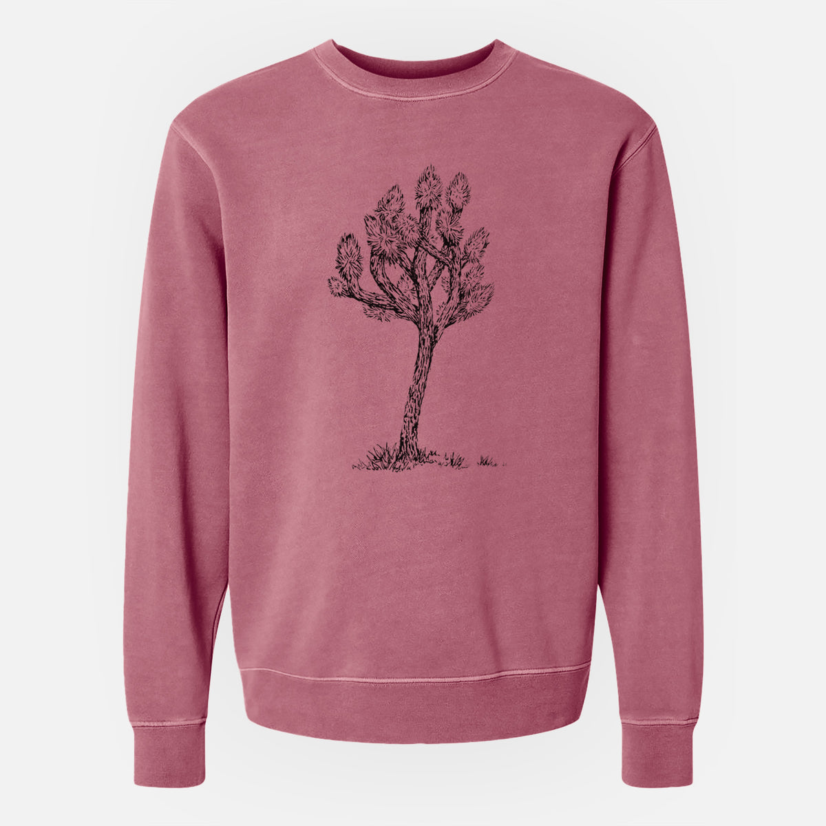 Yucca brevifolia - Joshua Tree - Unisex Pigment Dyed Crew Sweatshirt