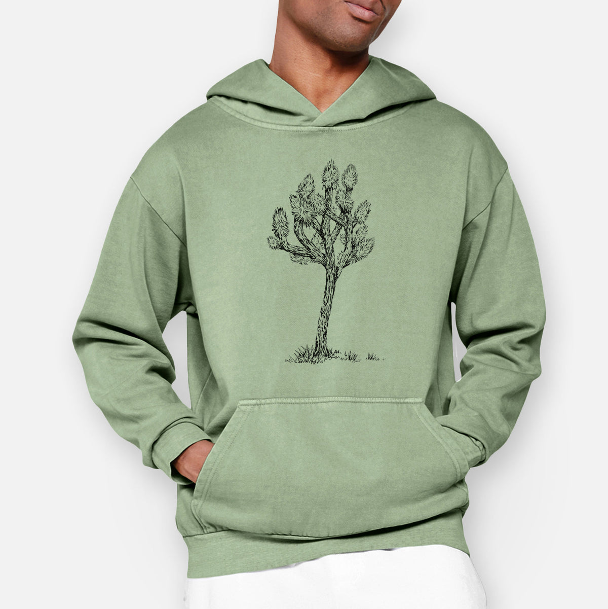 Yucca brevifolia - Joshua Tree  - Urban Heavyweight Hoodie