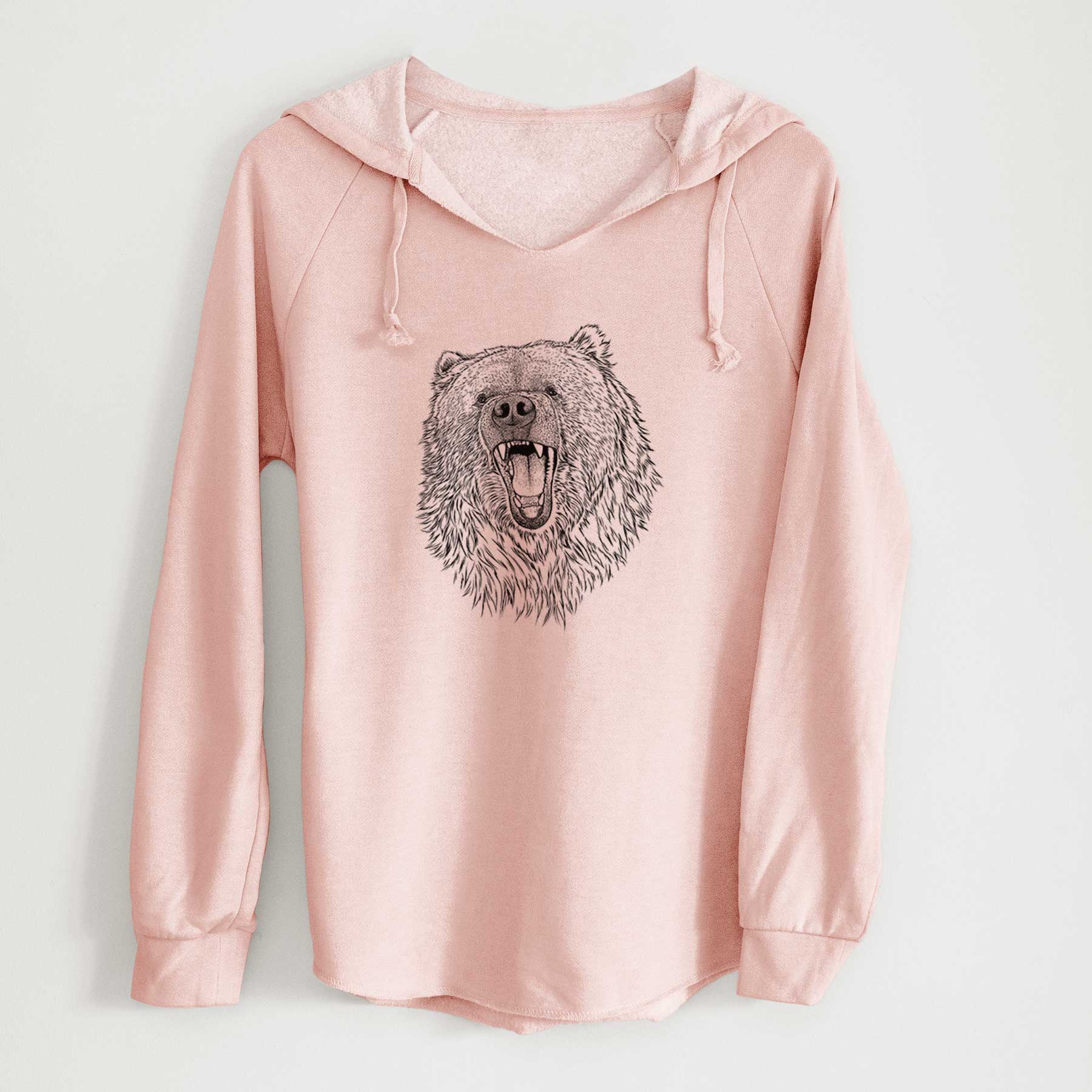 Ursus arctos - Kodiak Bear - Cali Wave Hooded Sweatshirt