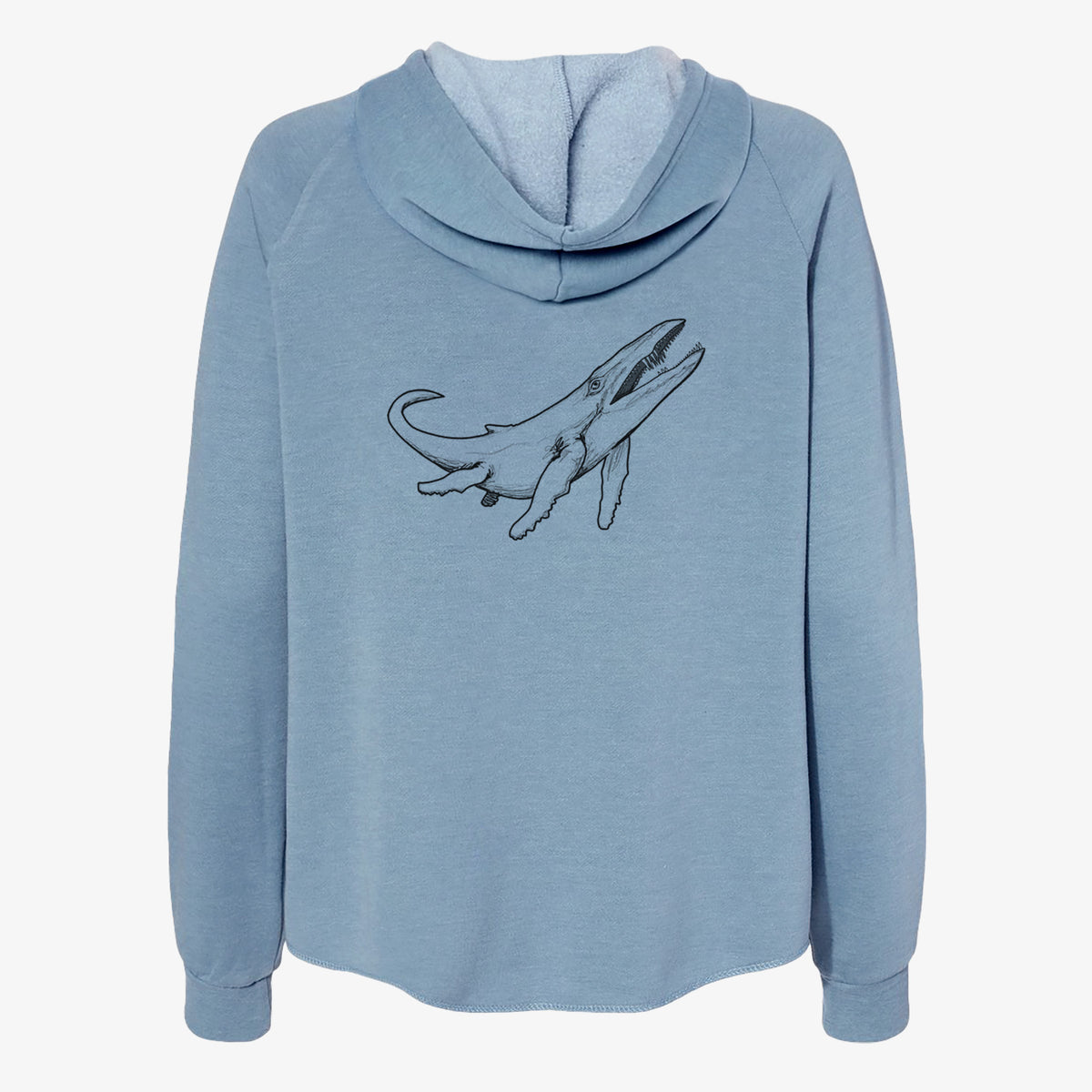 Kronosaurus Queenslandicus - Women&#39;s Cali Wave Zip-Up Sweatshirt