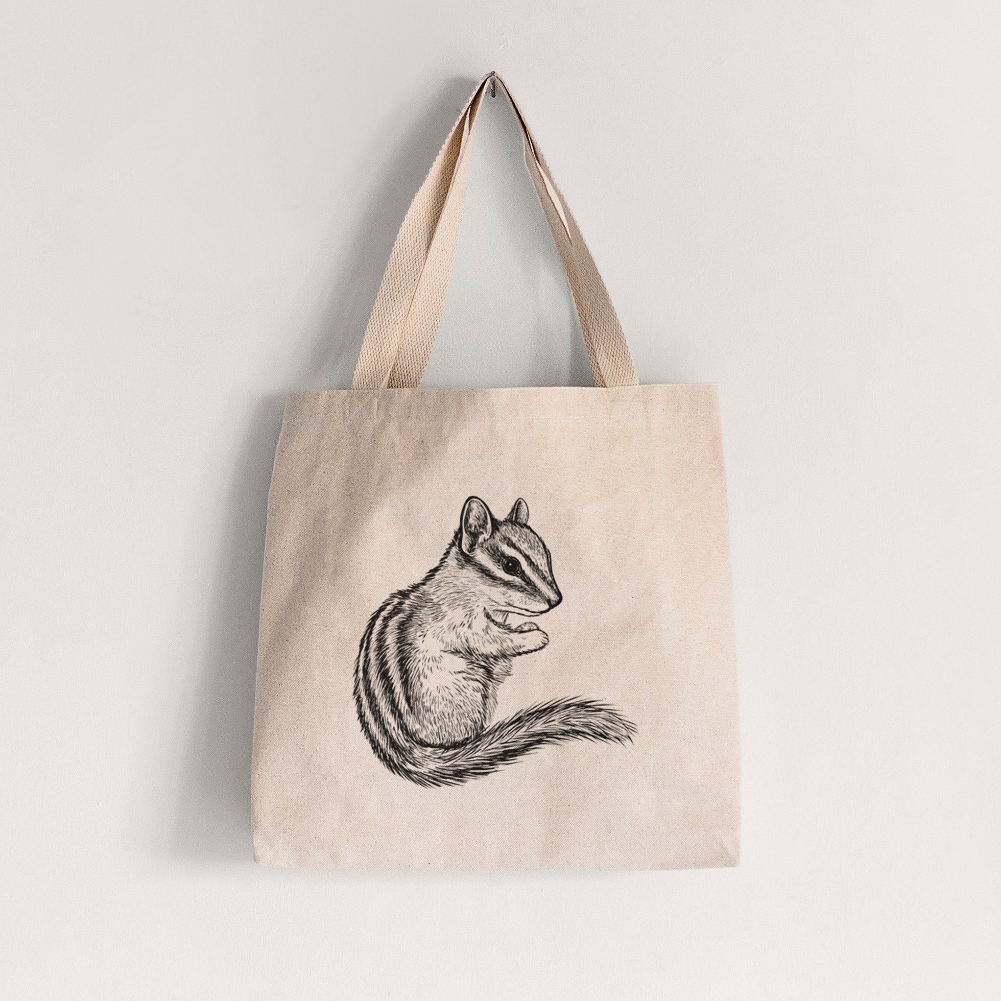 Chipmunk - Neotamias minimus - Tote Bag
