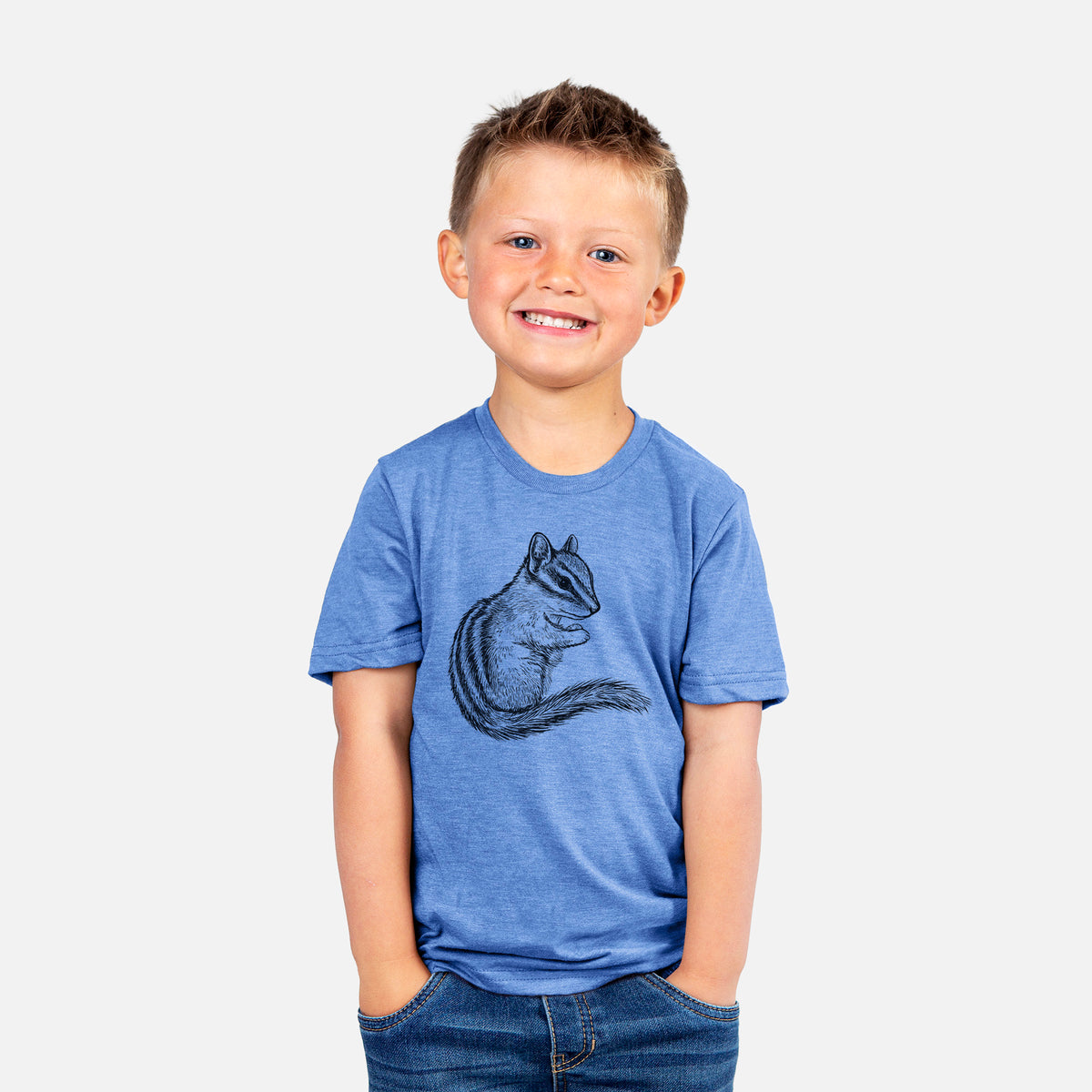 Chipmunk - Neotamias minimus - Kids Shirt