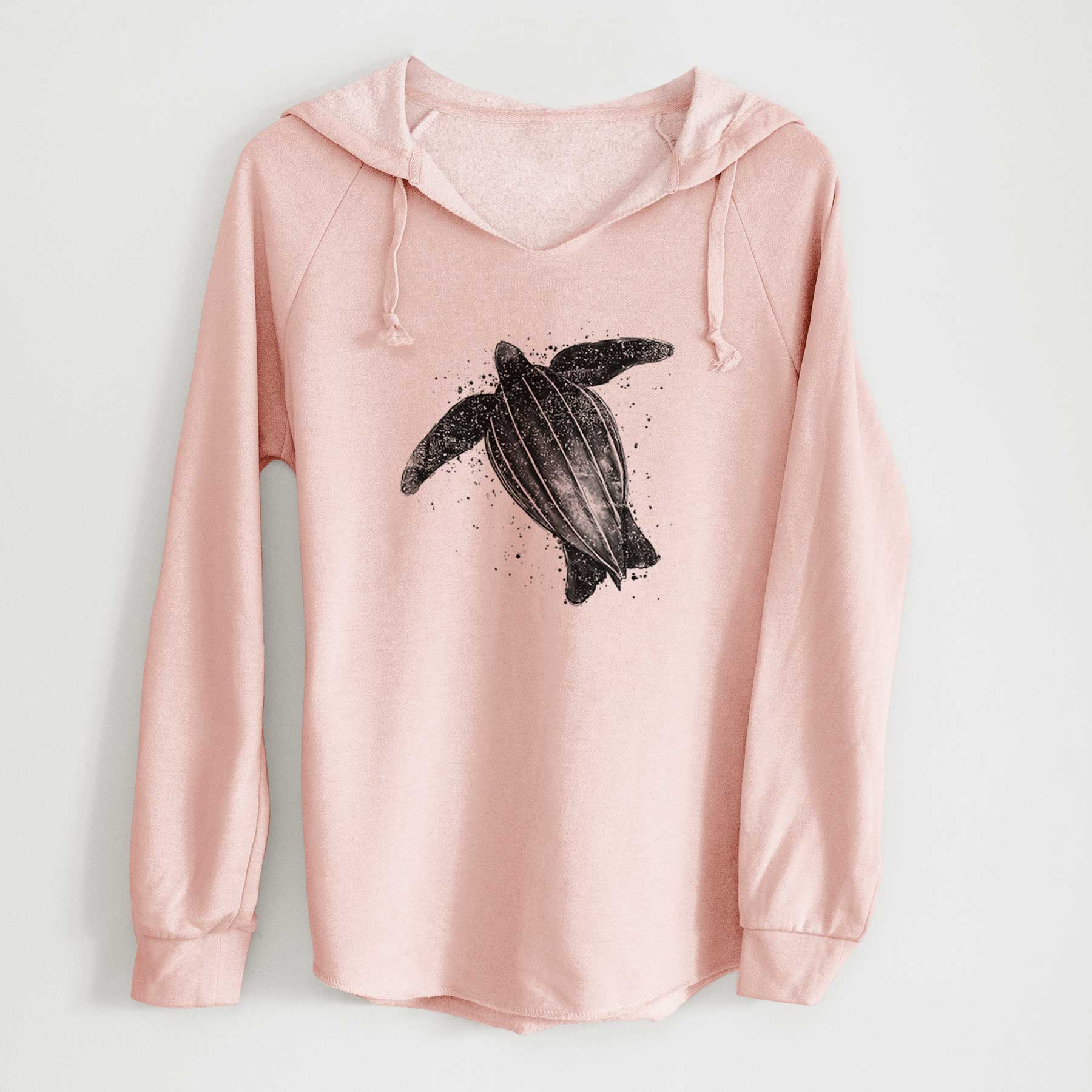 Leatherback - Dermochelys coriacea - Cali Wave Hooded Sweatshirt