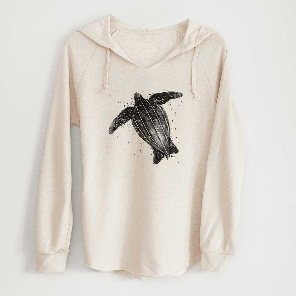 Leatherback - Dermochelys coriacea - Cali Wave Hooded Sweatshirt