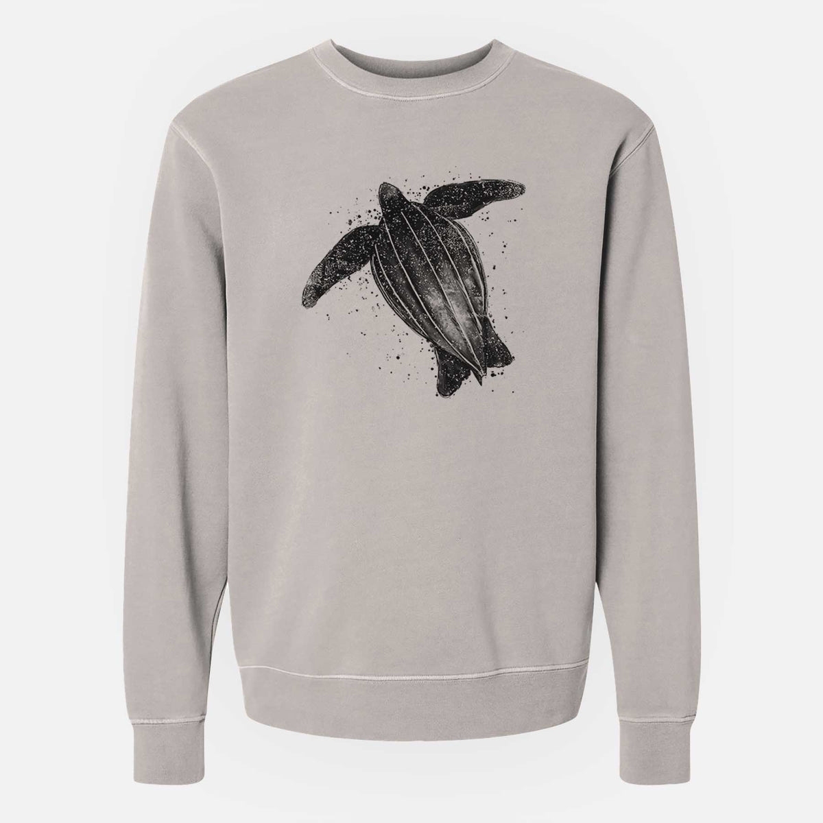 Leatherback - Dermochelys coriacea - Unisex Pigment Dyed Crew Sweatshirt