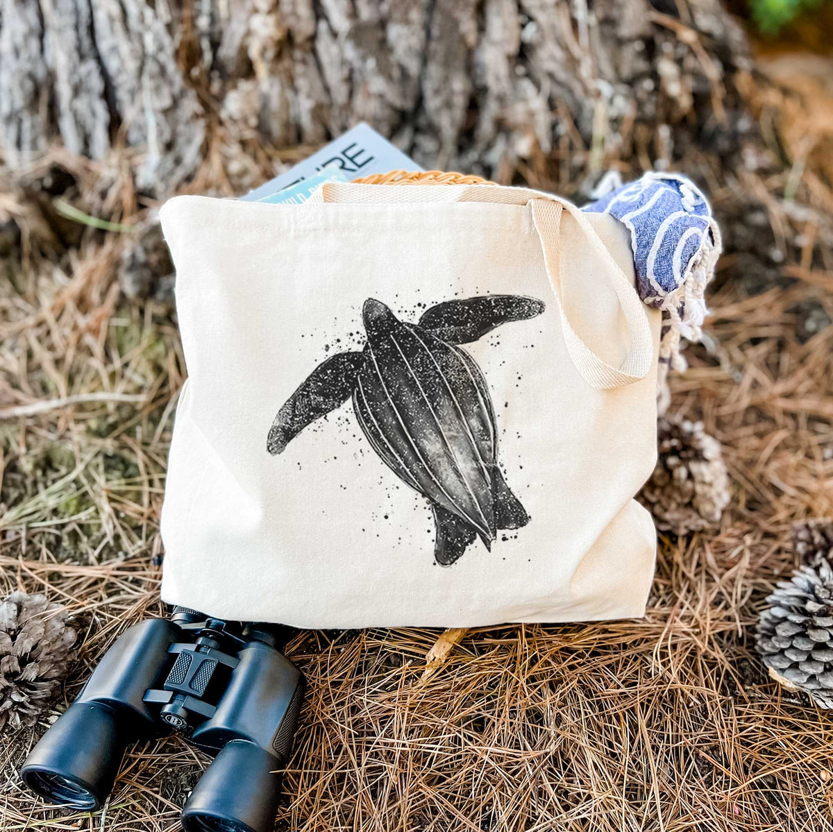 Leatherback - Dermochelys coriacea - Tote Bag