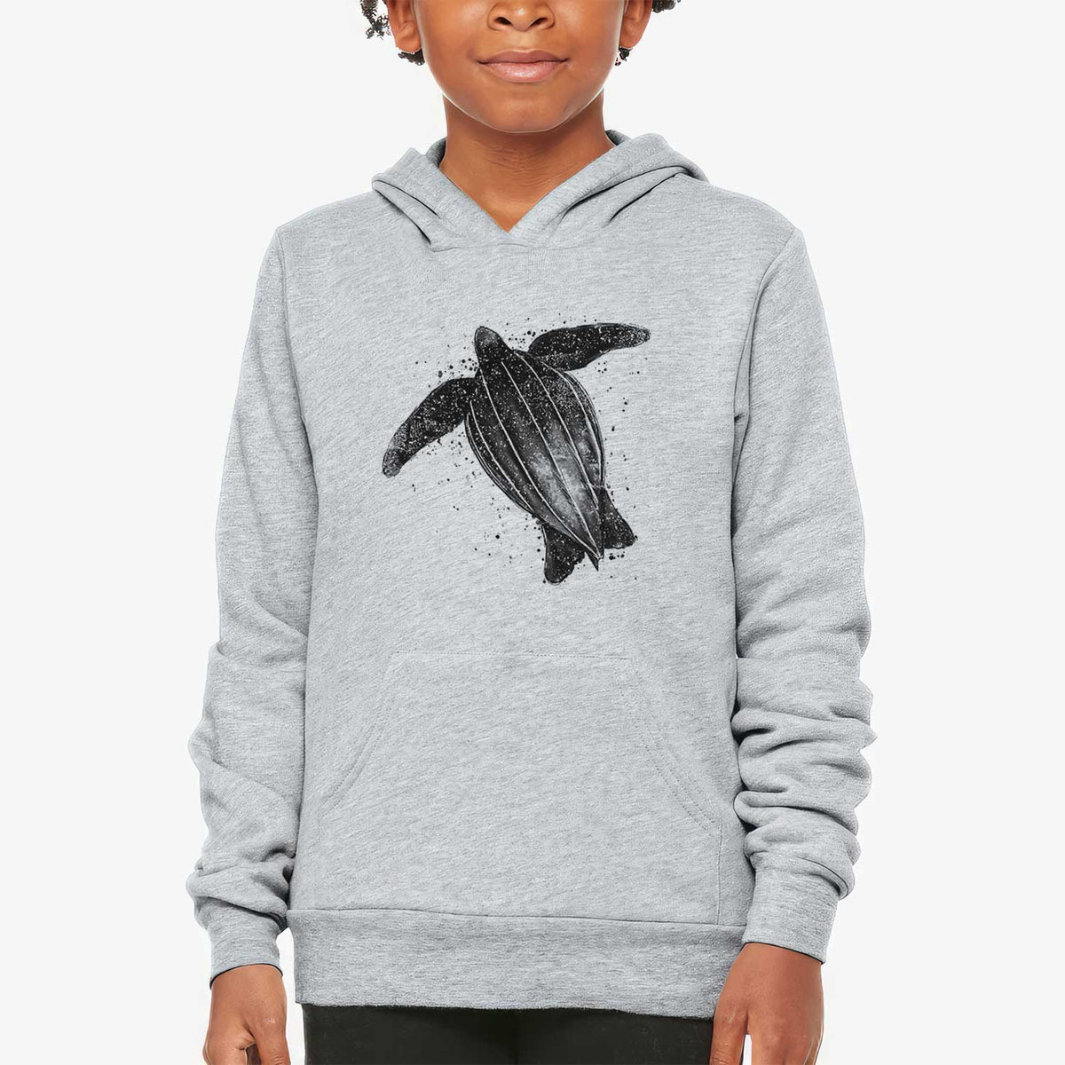 Leatherback - Dermochelys coriacea - Youth Hoodie Sweatshirt