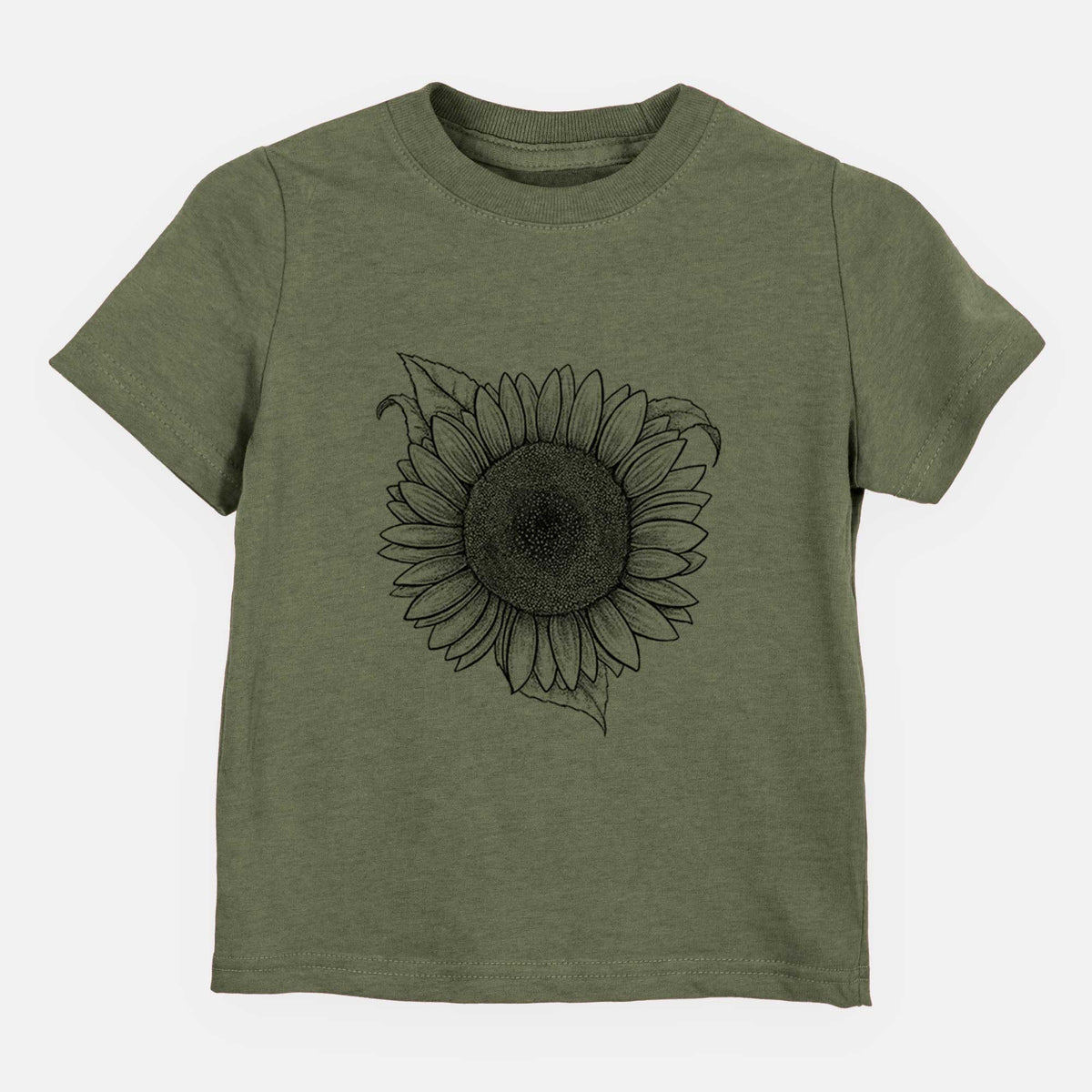 Lemon Queen Sunflower - Helianthus Annuus - Kids Shirt