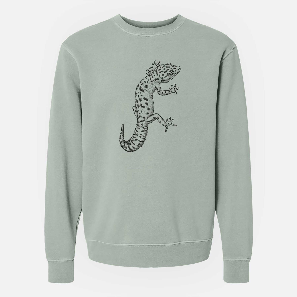 Eublepharis macularius - Leopard Gecko - Unisex Pigment Dyed Crew Sweatshirt