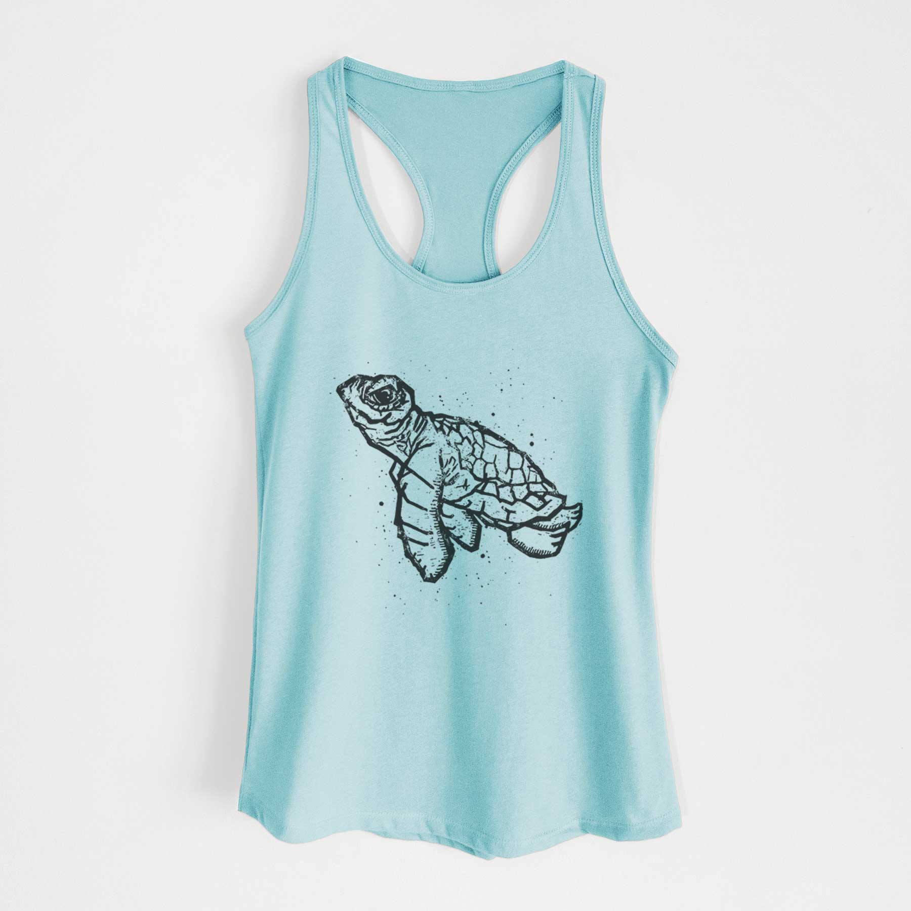 Baby Sea Turtle - Women's Racerback Tanktop