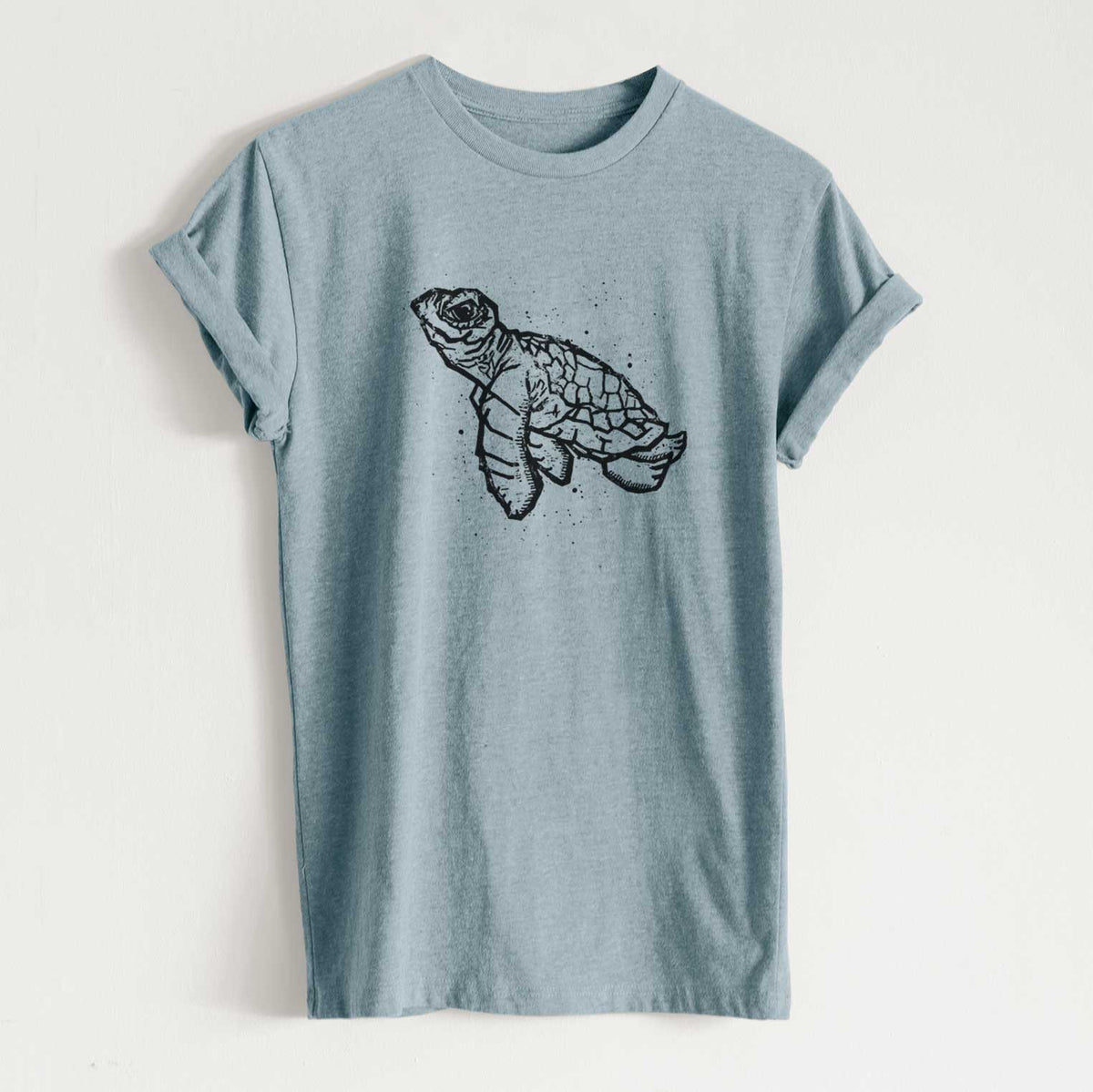 Baby Sea Turtle - Unisex Recycled Eco Tee  - CLOSEOUT - FINAL SALE